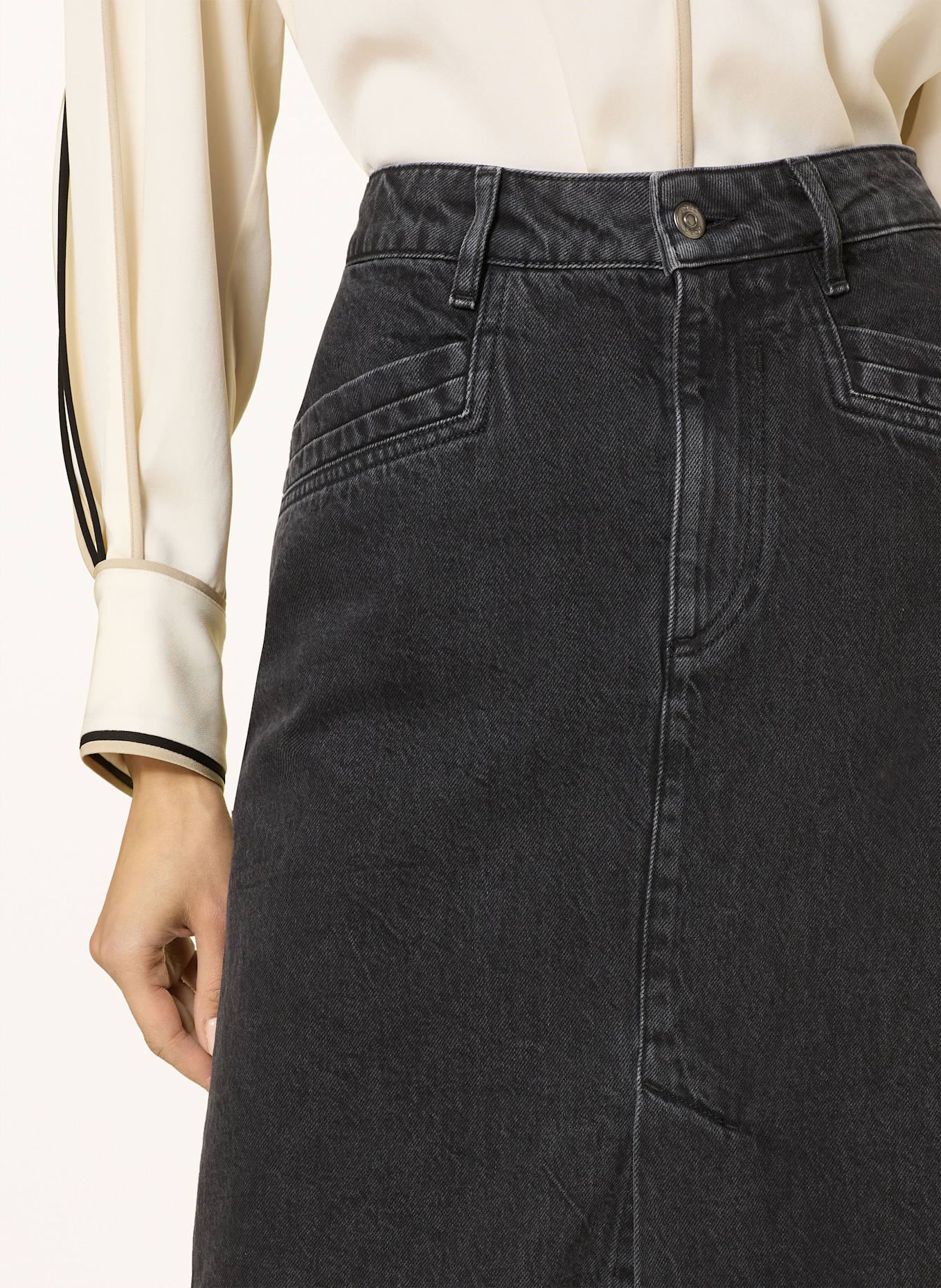 BOSS Jeansrock SEMAIRE: 005 BLACK