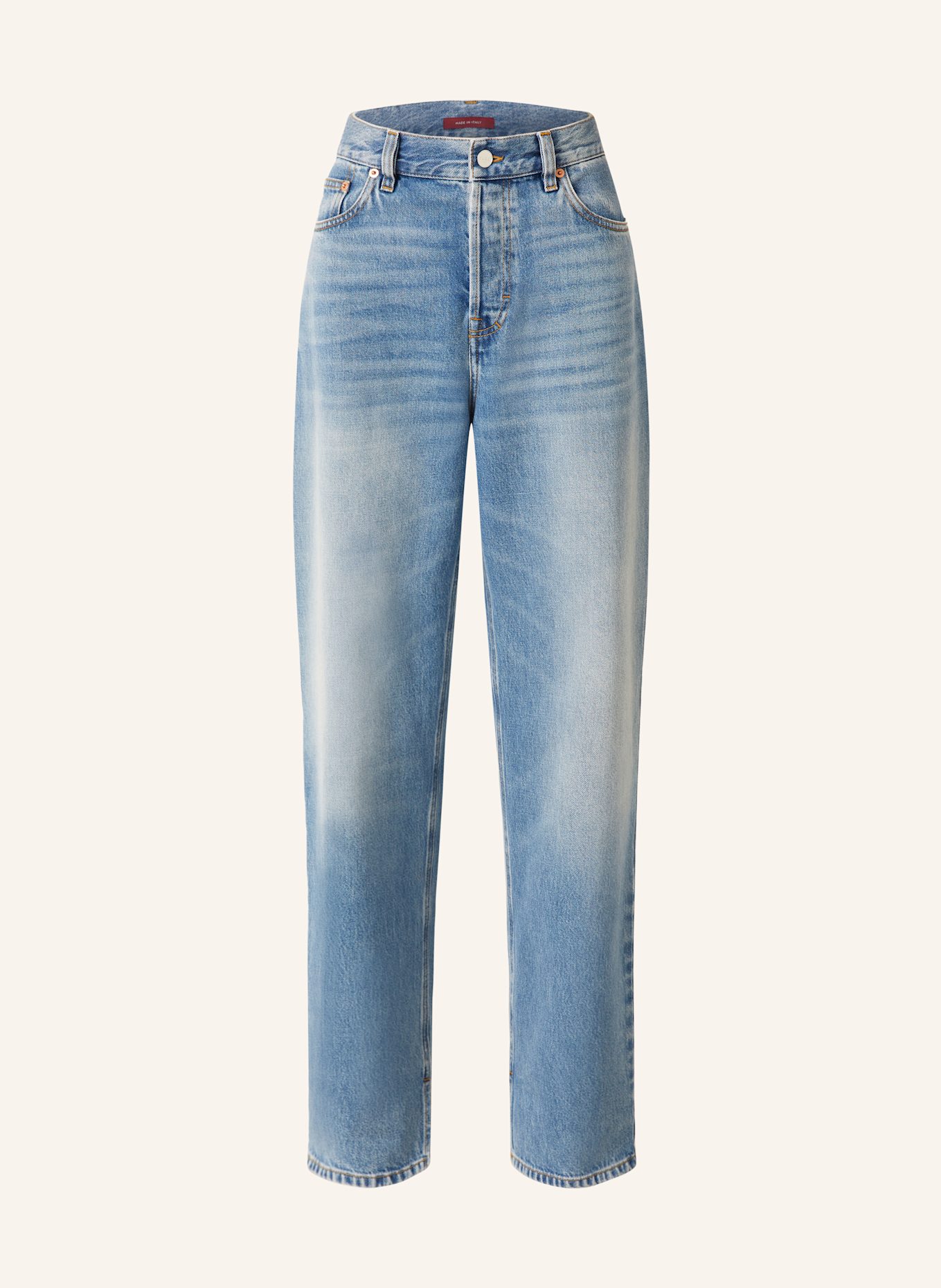 gucci fiołka Boyfriend jeans: 4009 light blue