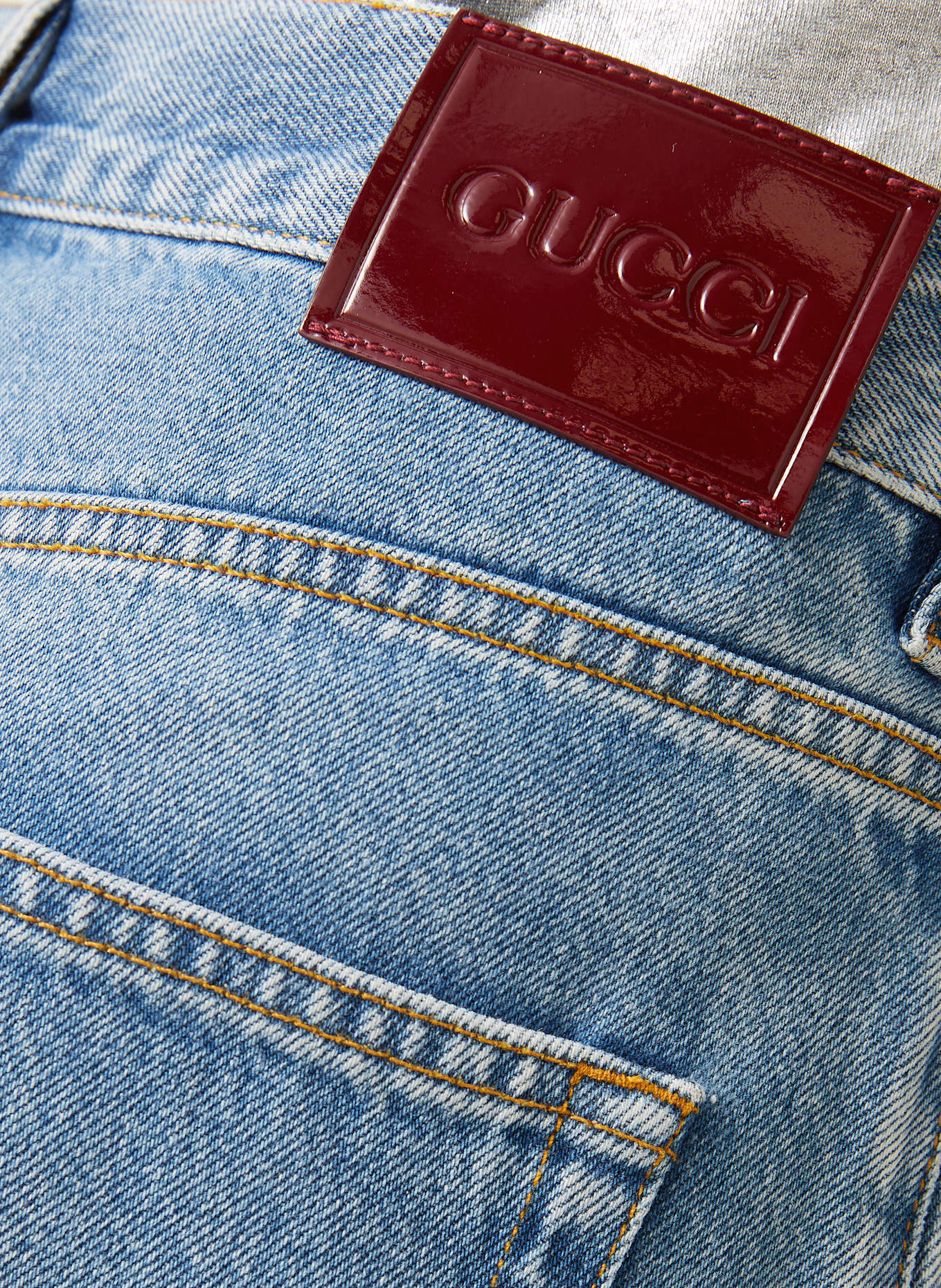 gucci fiołka Boyfriend jeans: 4009 light blue