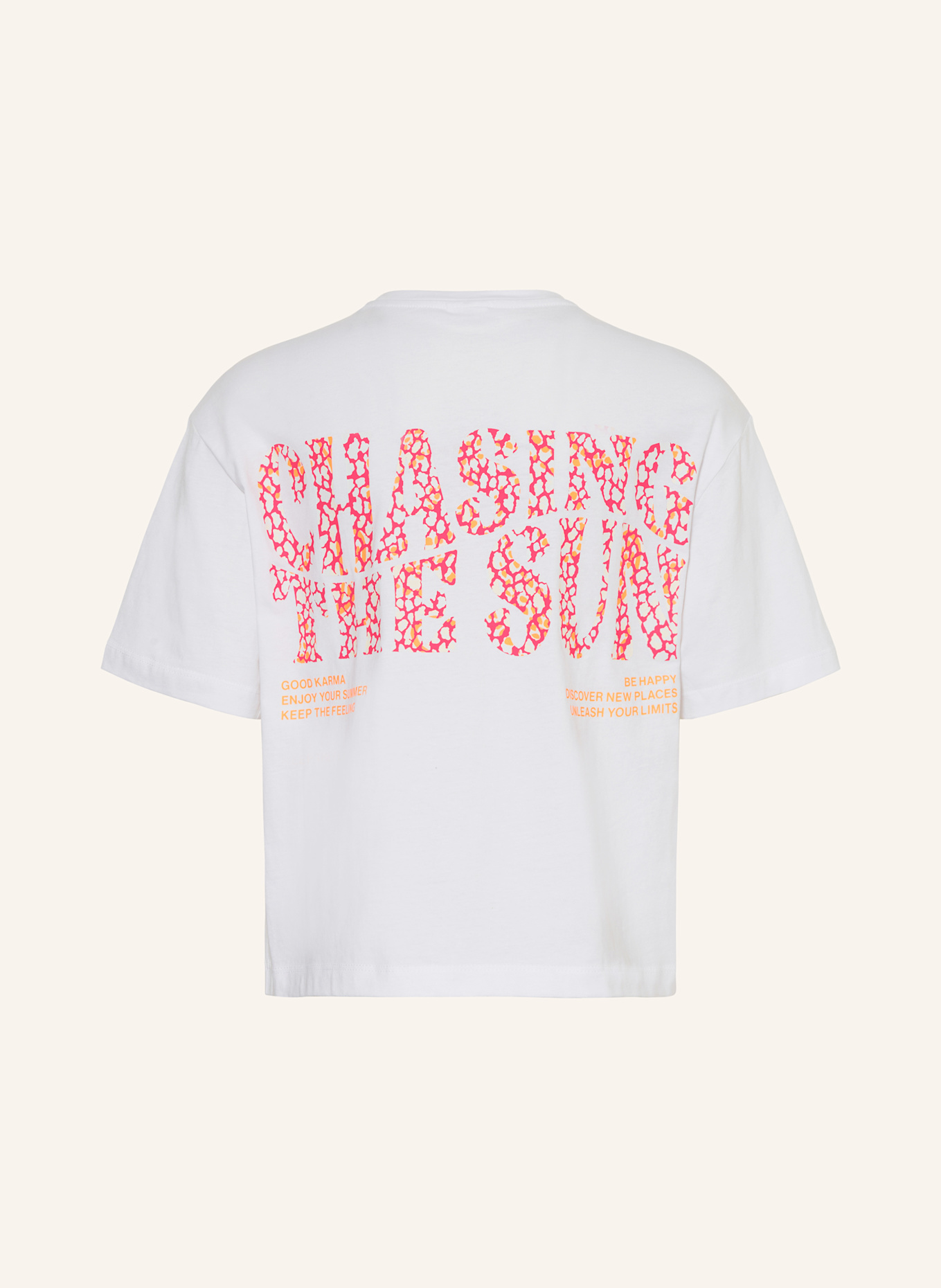 s.Oliver RED T-shirt: WHITE