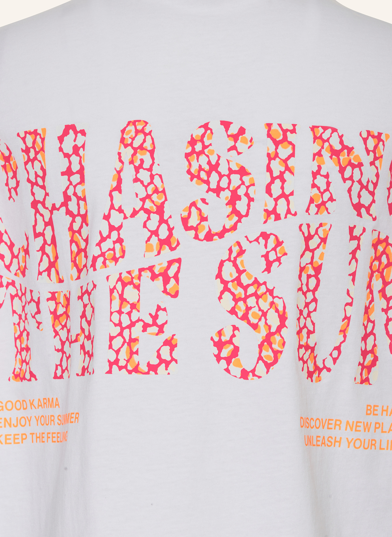 s.Oliver RED T-shirt: WHITE