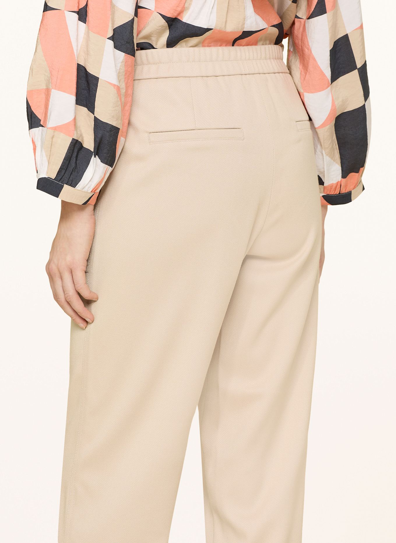OPUS Hose MYHA im Jogging-Stil: BEIGE