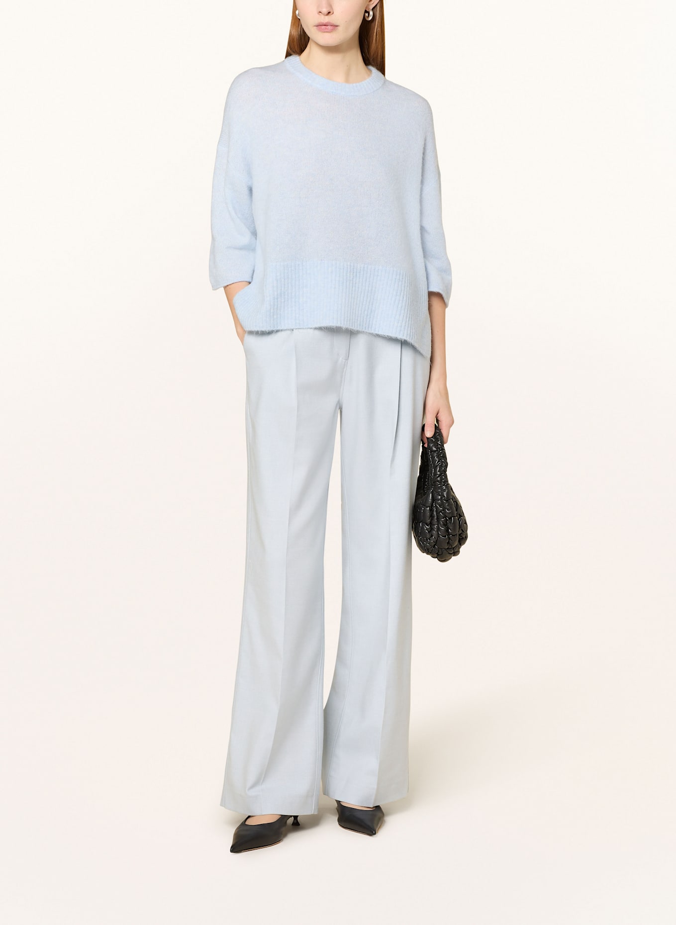 OPUS Pullover PORIA: HELLBLAU
