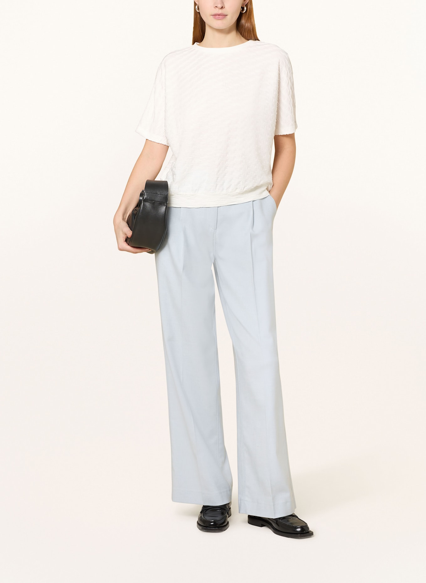 OPUS T-Shirt SENNI: CREME