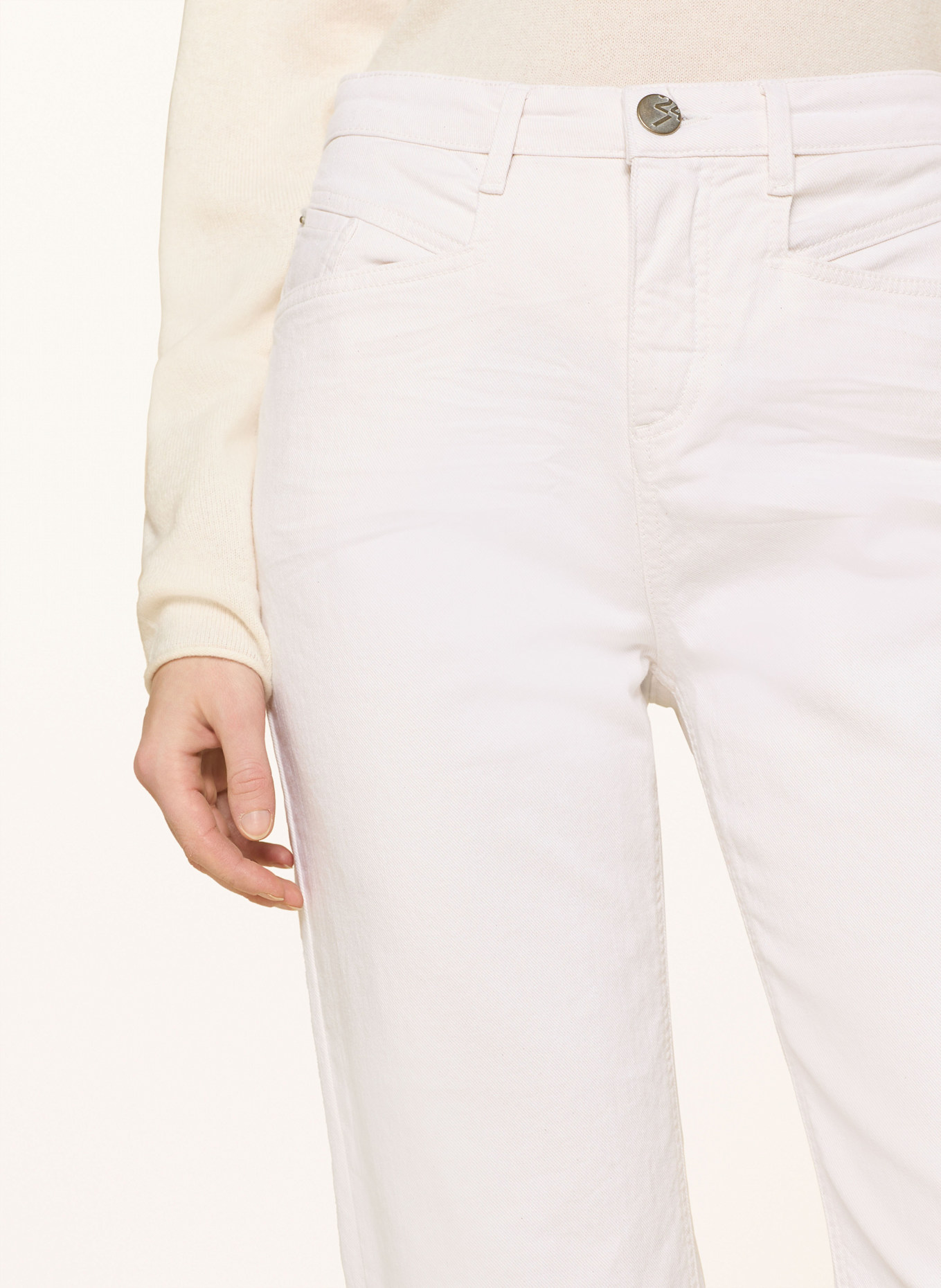 OPUS Straight Jeans LANI: 1004 MILK