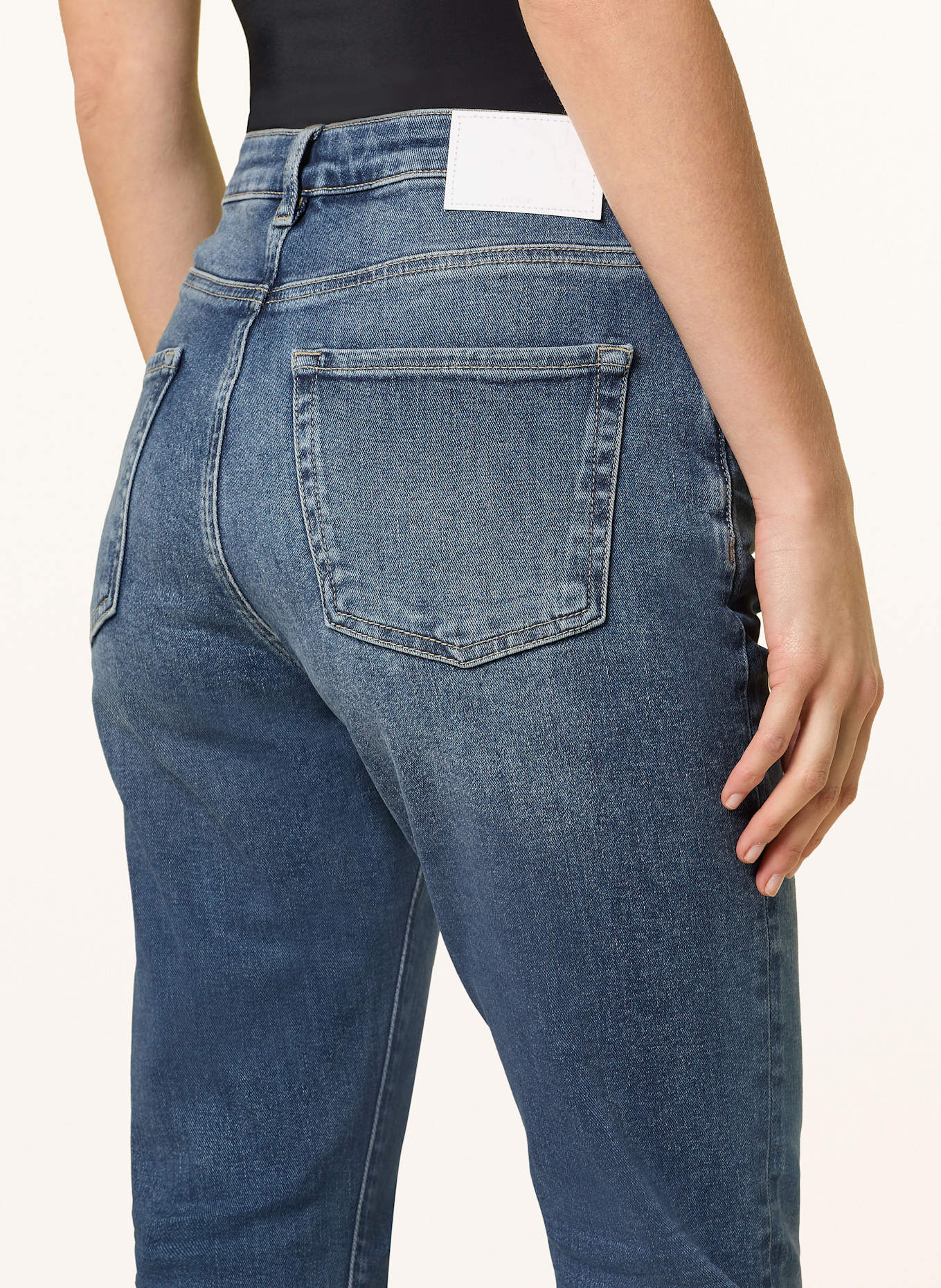 OPUS Skinny Jeans EVITA: 70224 mid feelgood blue