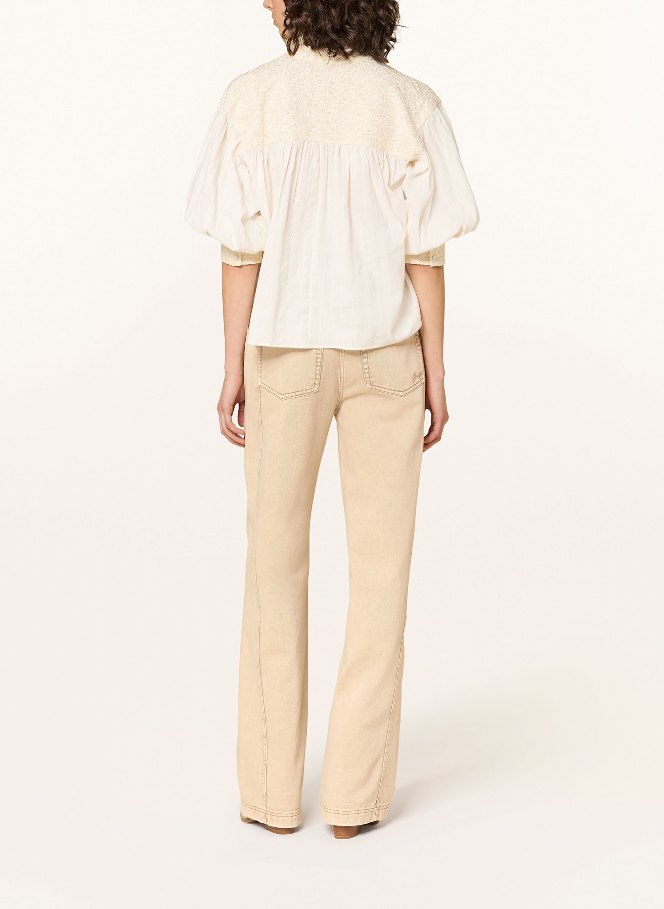 BOSS Straight Jeans MARLINA: 222 RUST/COPPER