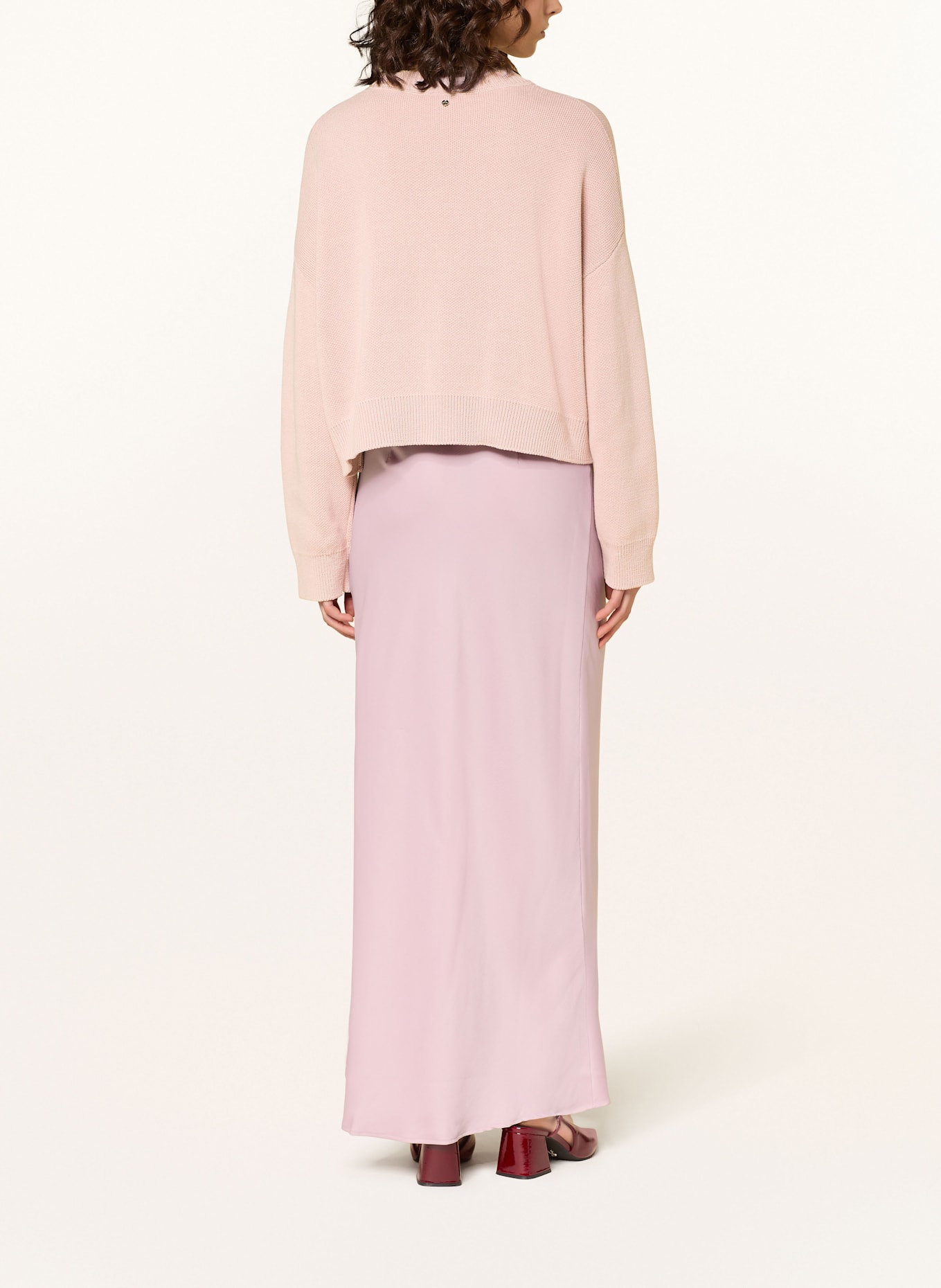 BOSS Sweatshirt FINEVRA: ROSÉ