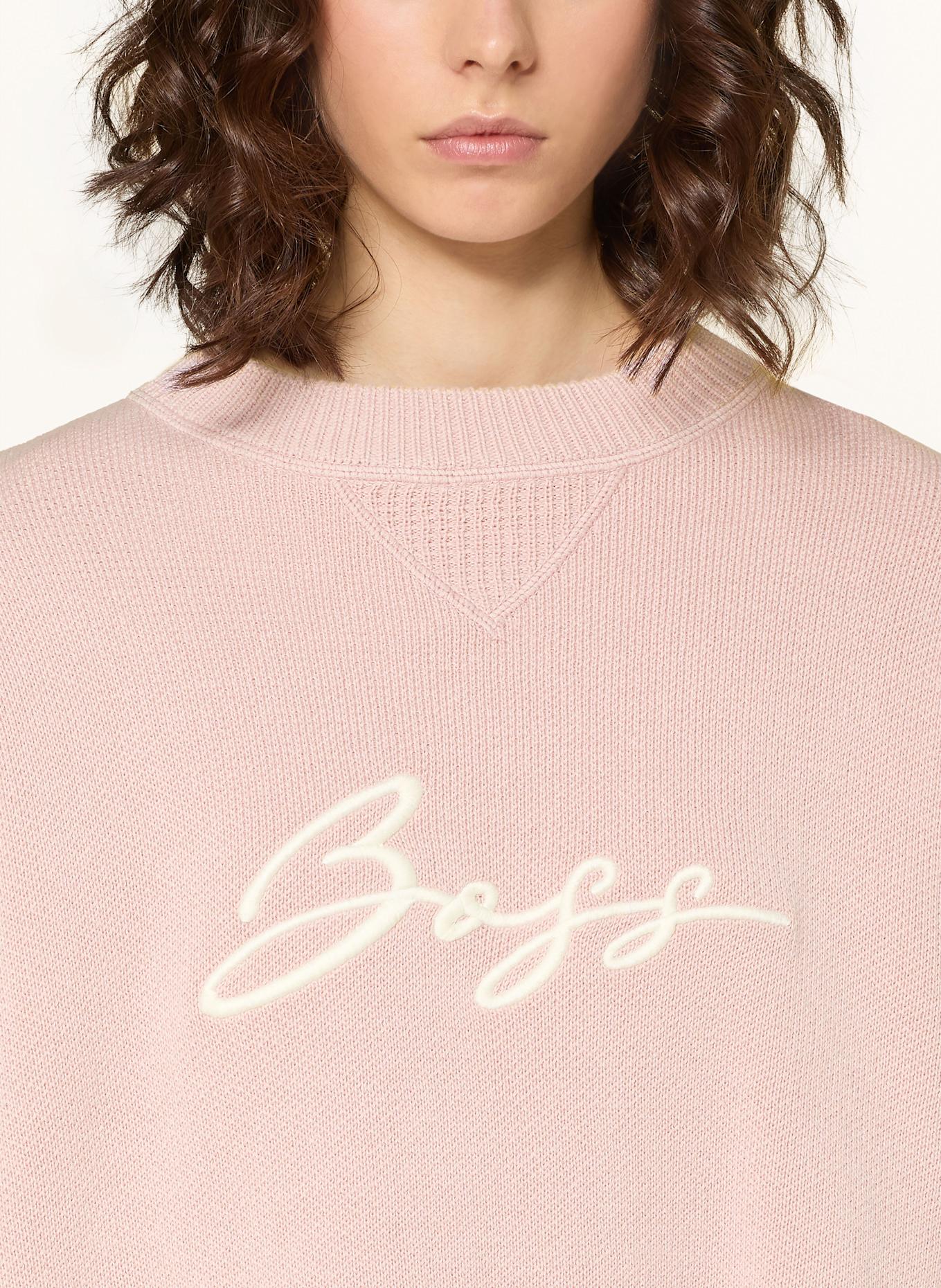 BOSS Sweatshirt FINEVRA: ROSÉ