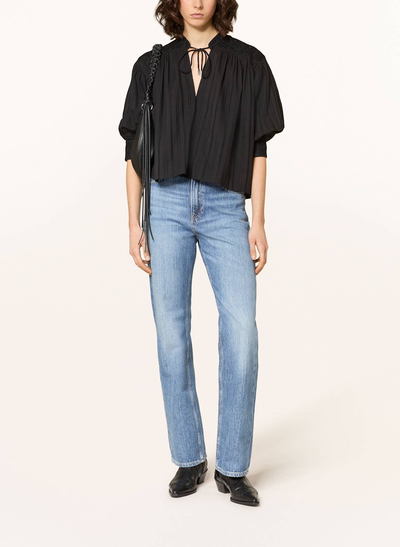 BOSS Straight jeans Out ADA: 403 DARK BLUE