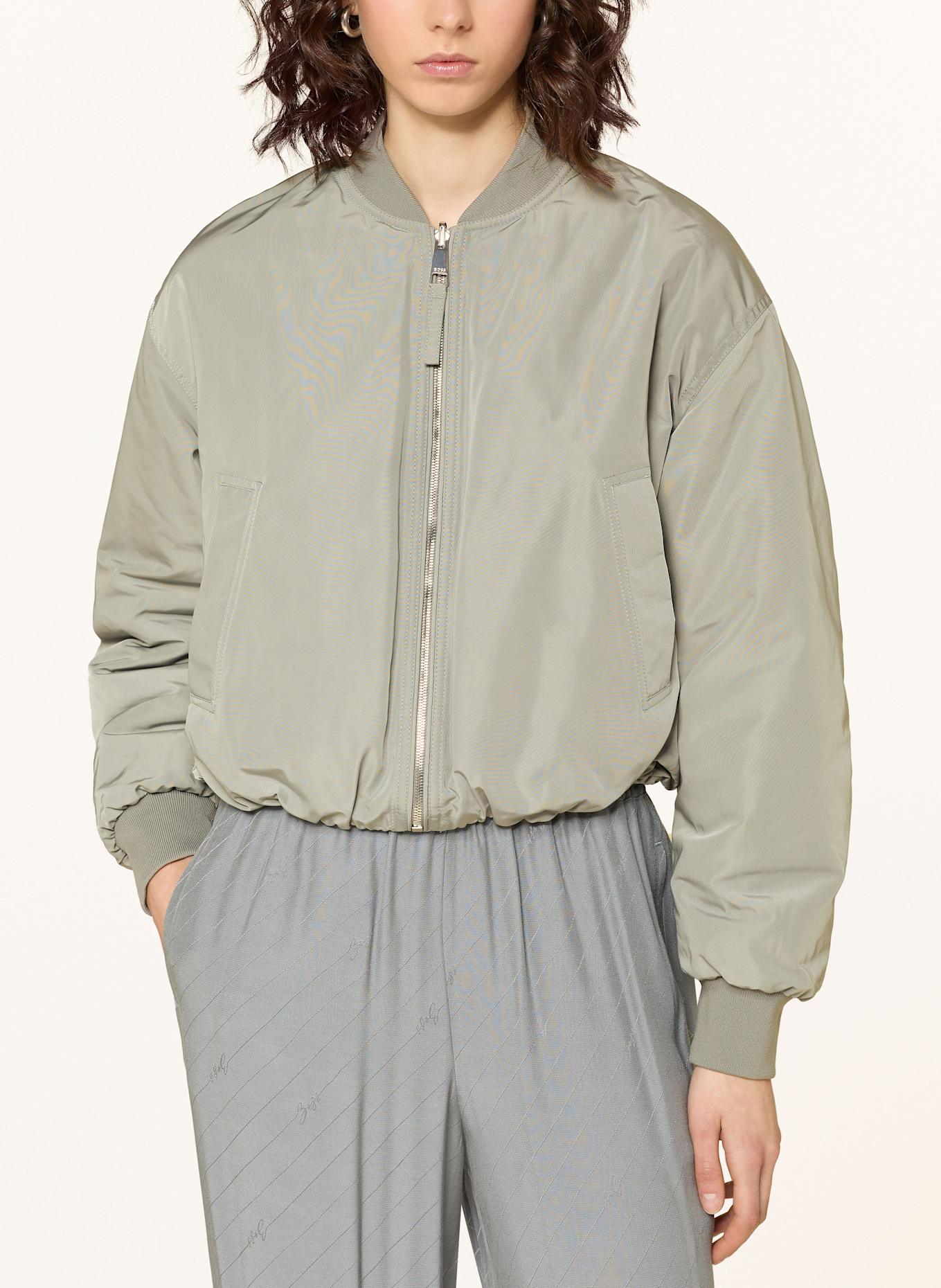 BOSS Blouson PADDANA zum Wenden: GRAU