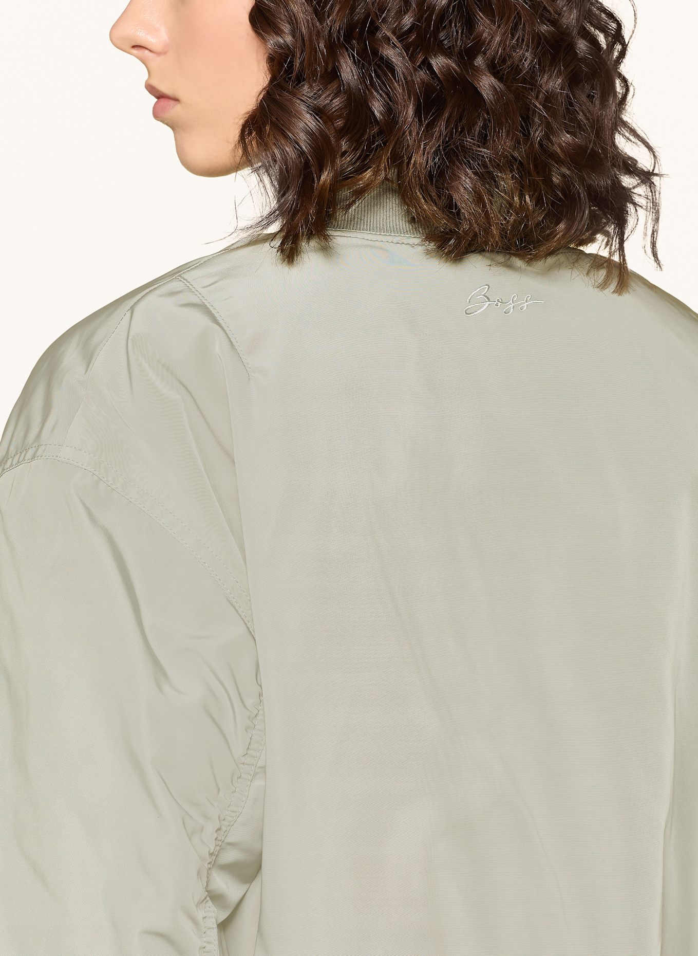 BOSS Blouson PADDANA zum Wenden: GRAU