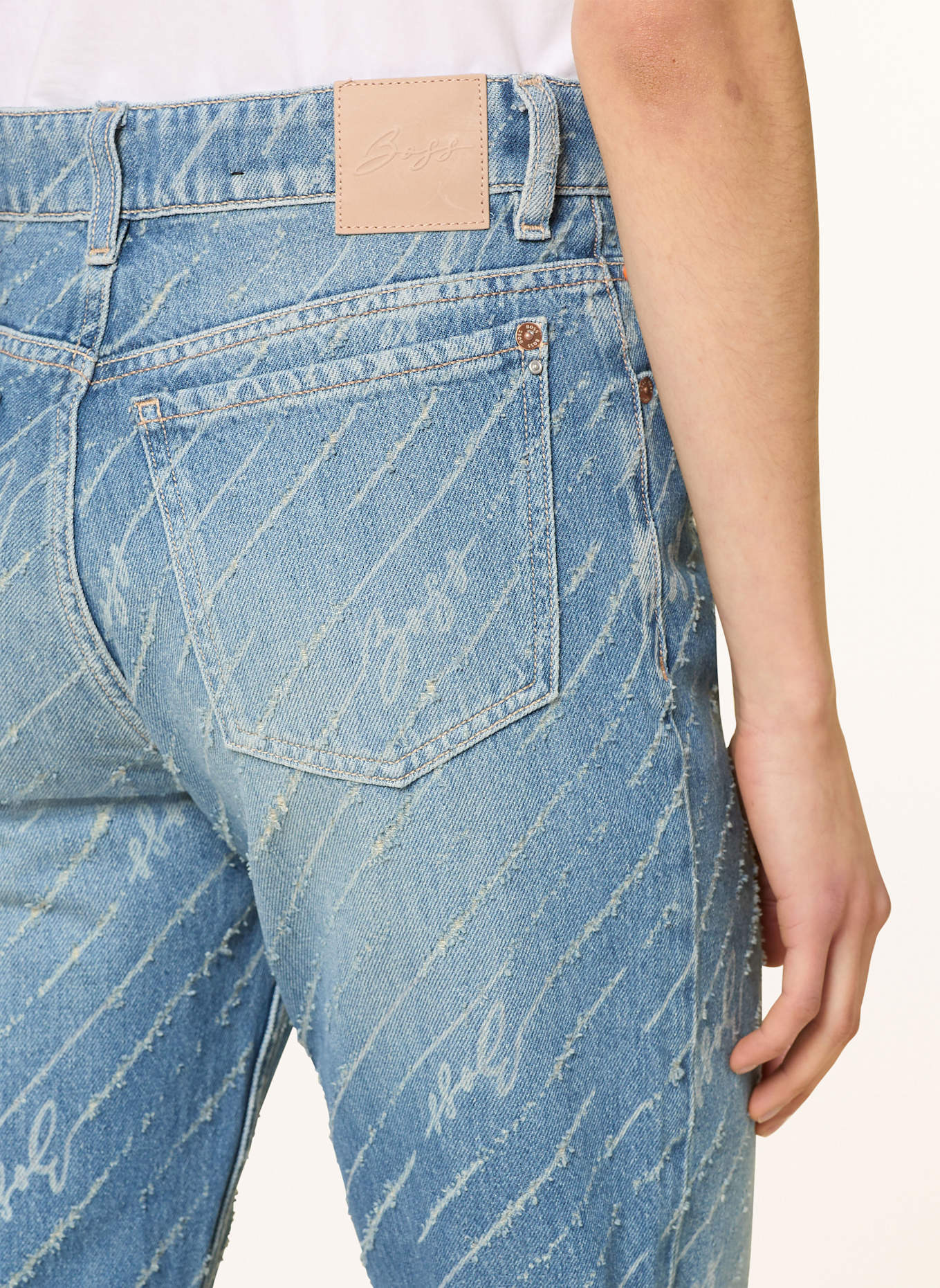 BOSS Straight jeans ADA: 426 MEDIUM BLUE