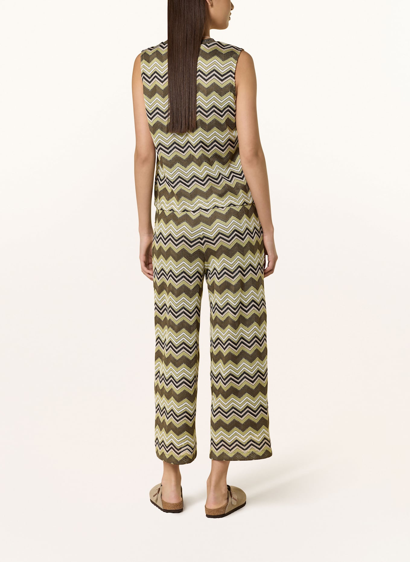 comma Top: KHAKI / JASNOZIELONY / BIAŁY