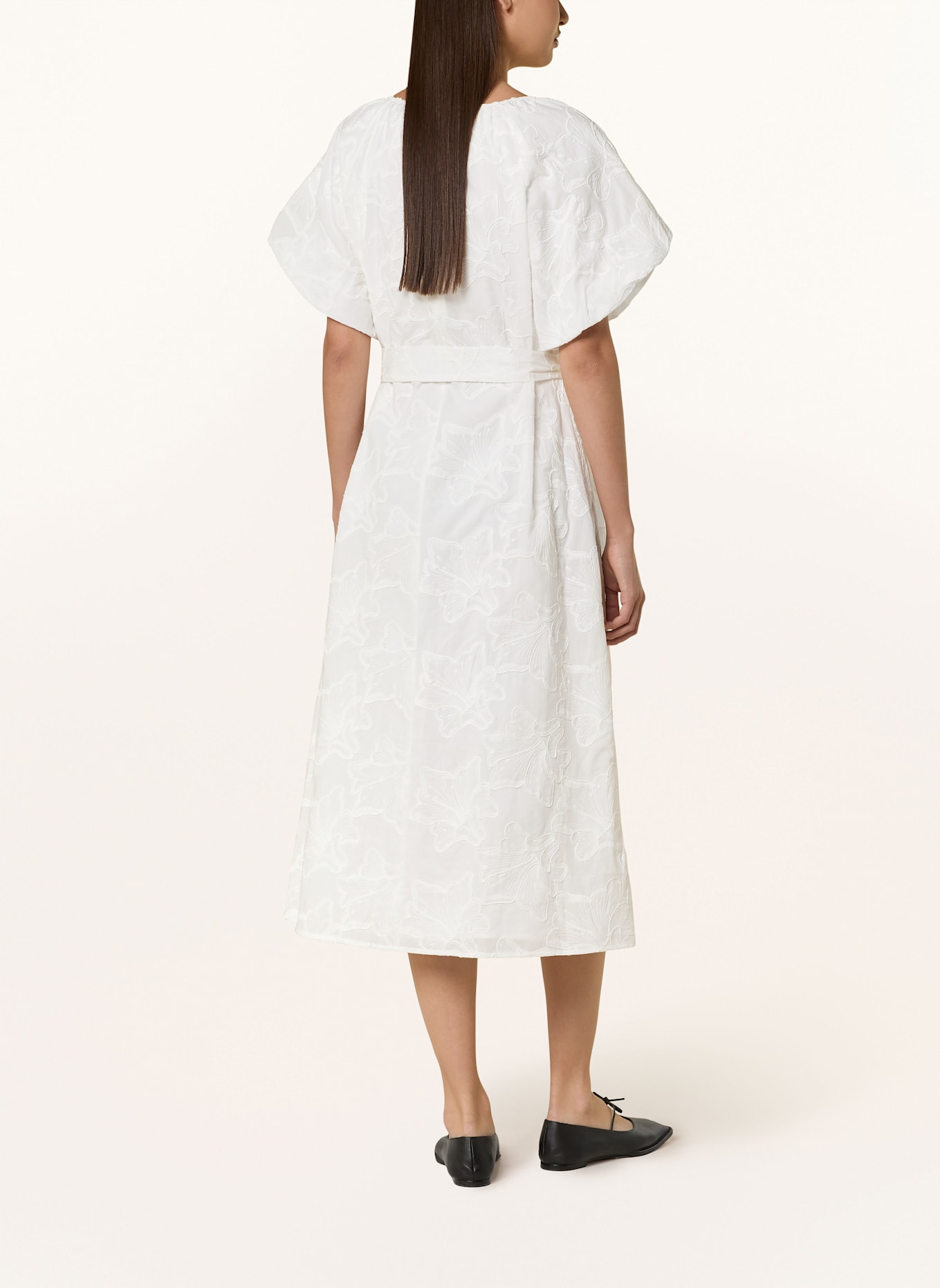 comma Kleid: WEISS