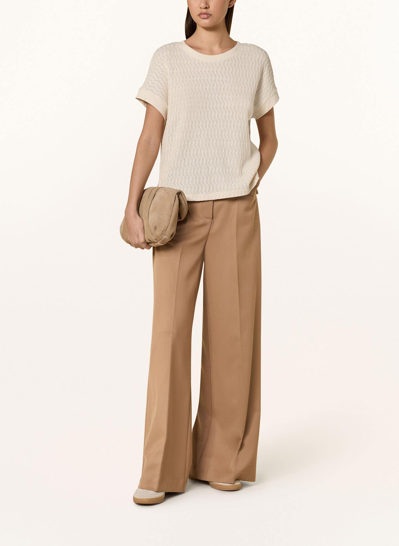 comma Strickshirt: CREME