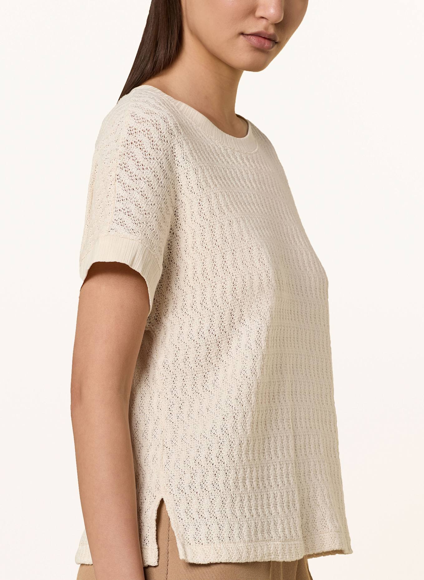 comma Strickshirt: CREME