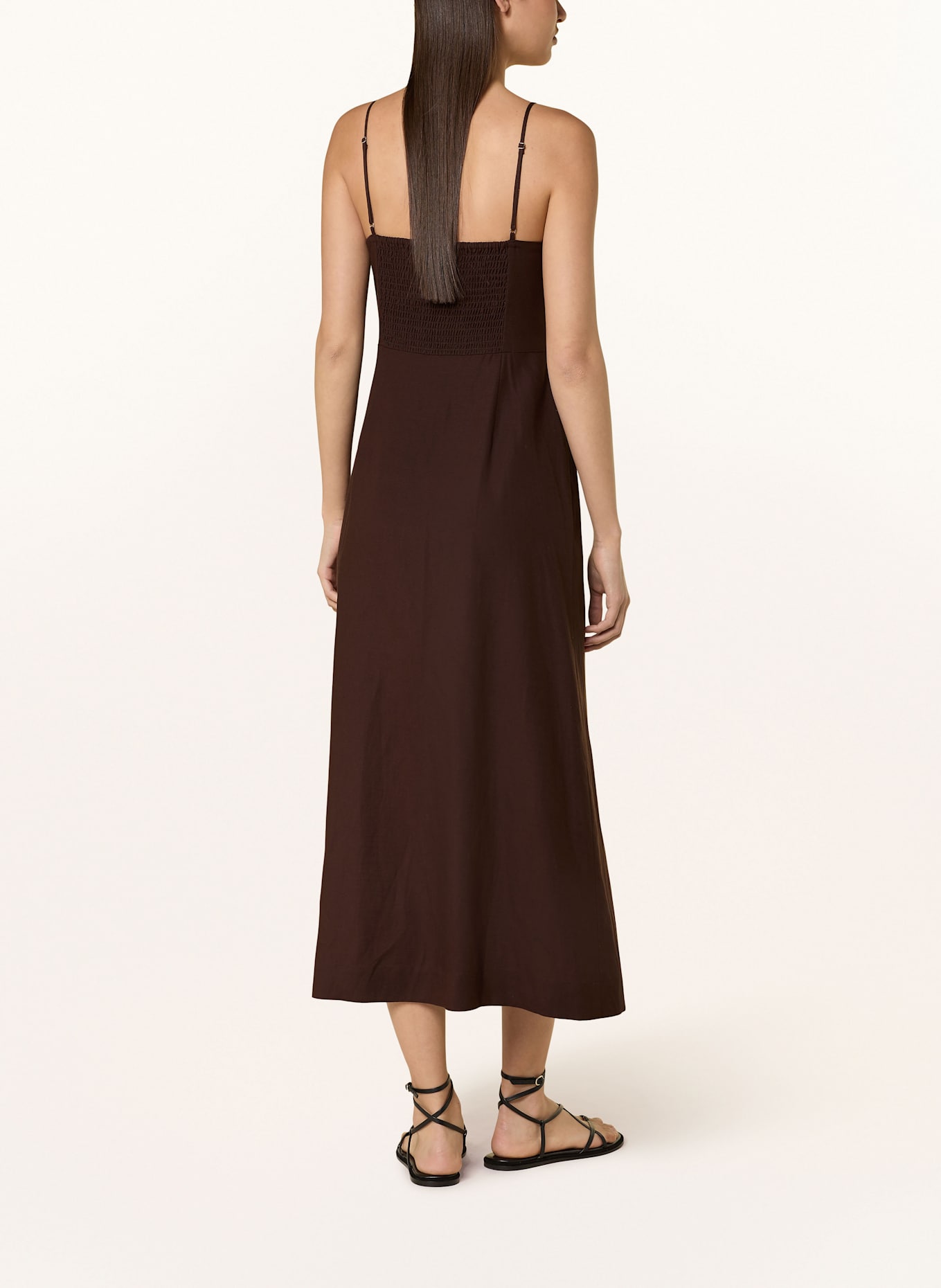 comma Kleid: DUNKELBRAUN