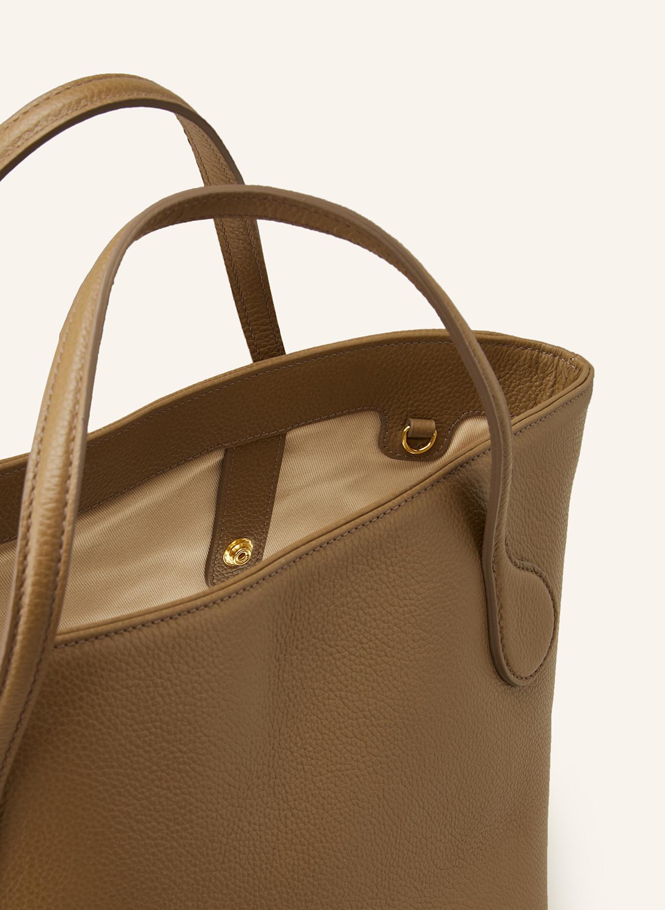 LIFFNER Kabelka PETITE PENNE s pouzdrem: ČERNOŠEDÁ