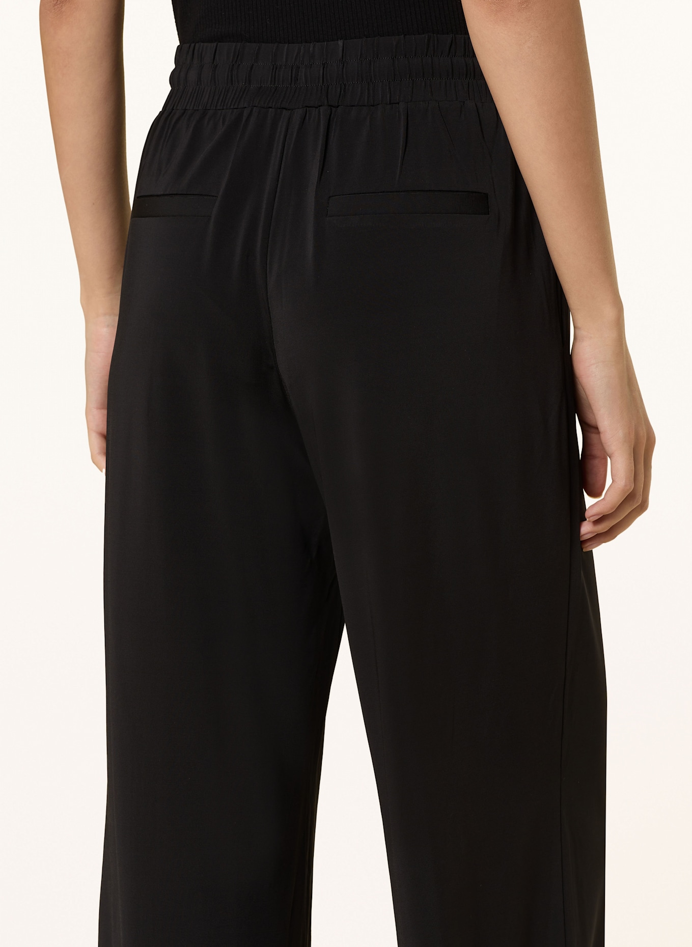 comma Culottes: BLACK