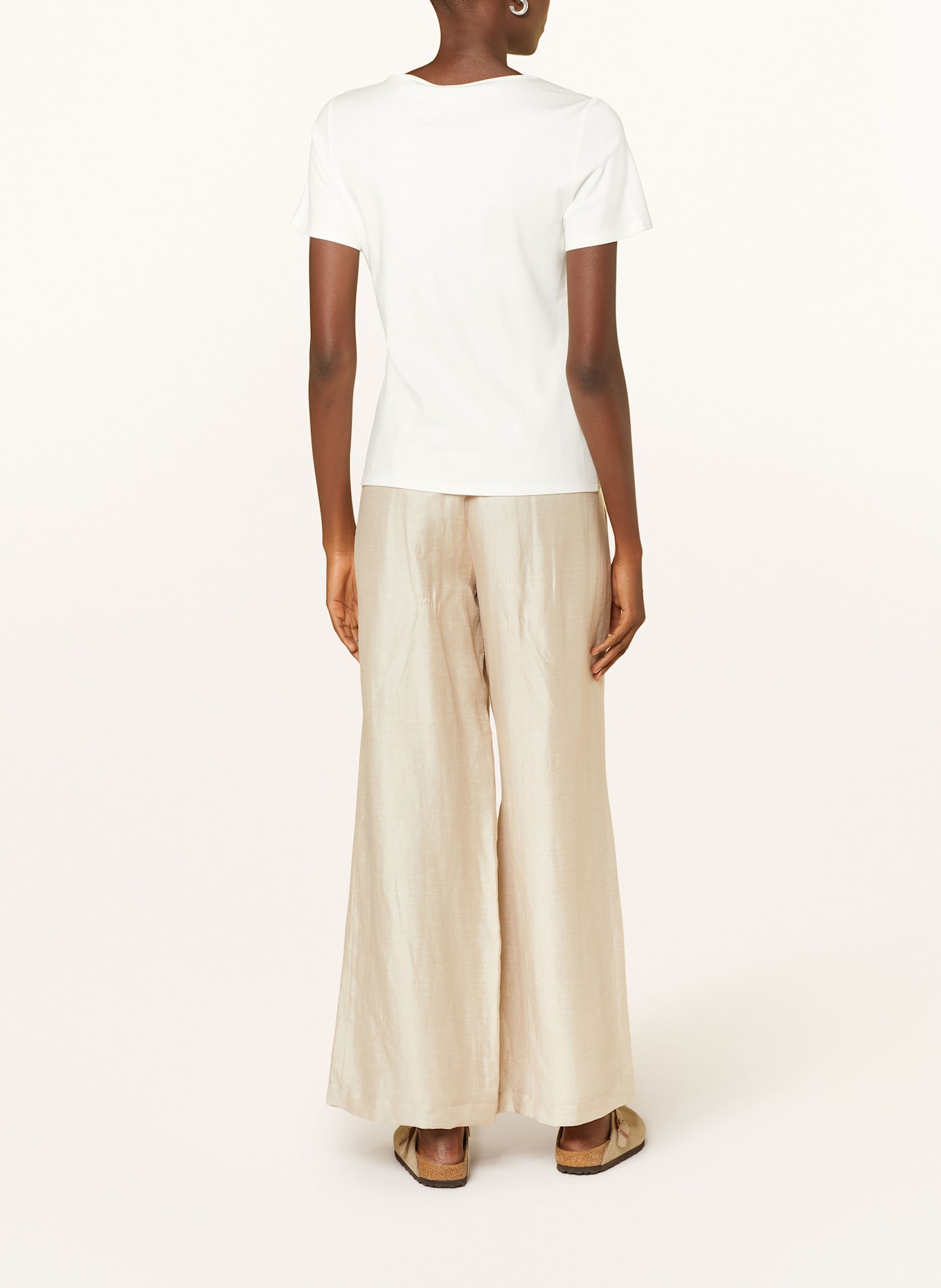 s.Oliver BLACK LABEL T-shirt: WHITE