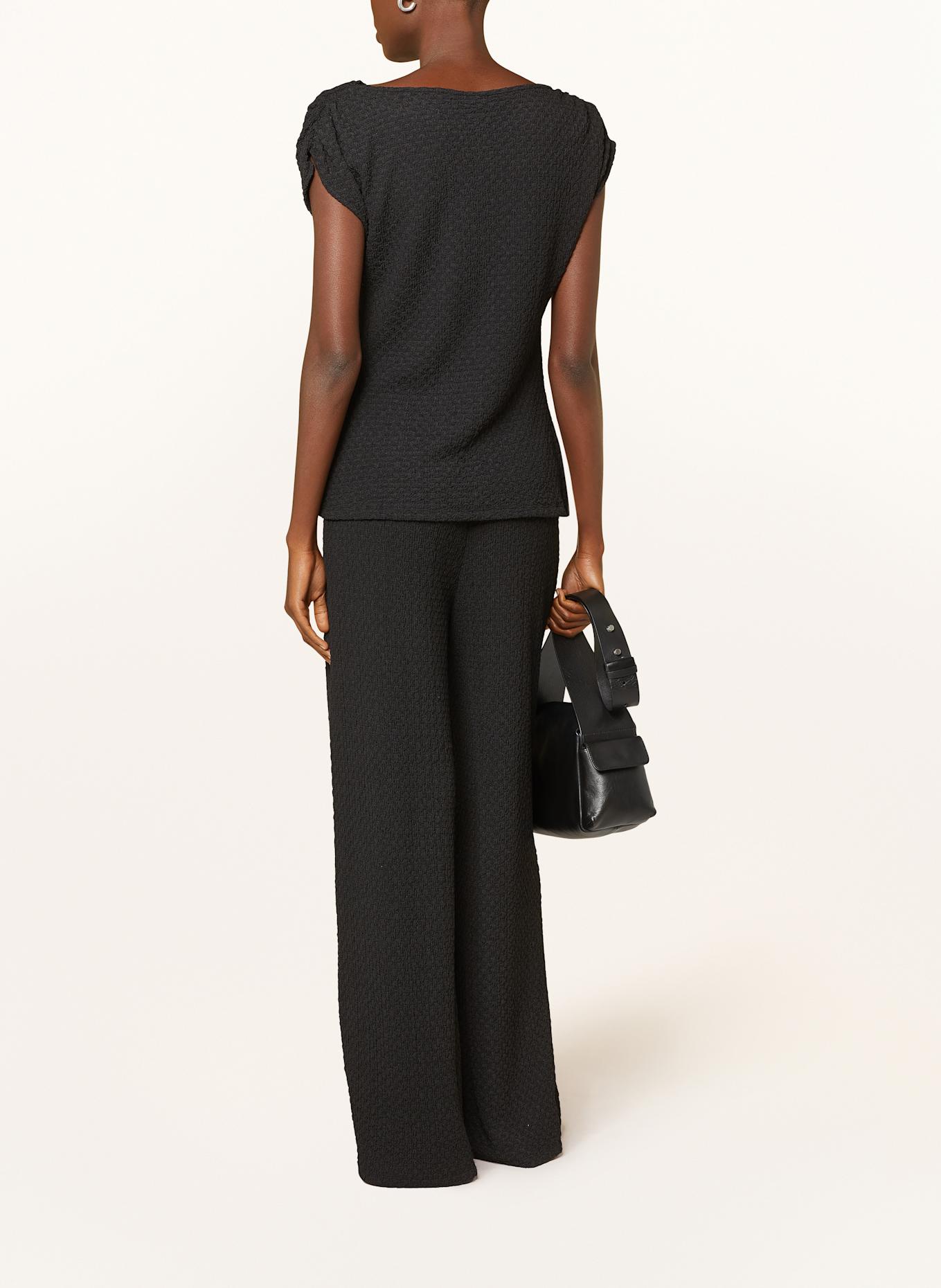 s.Oliver BLACK LABEL Marlenehose: SCHWARZ