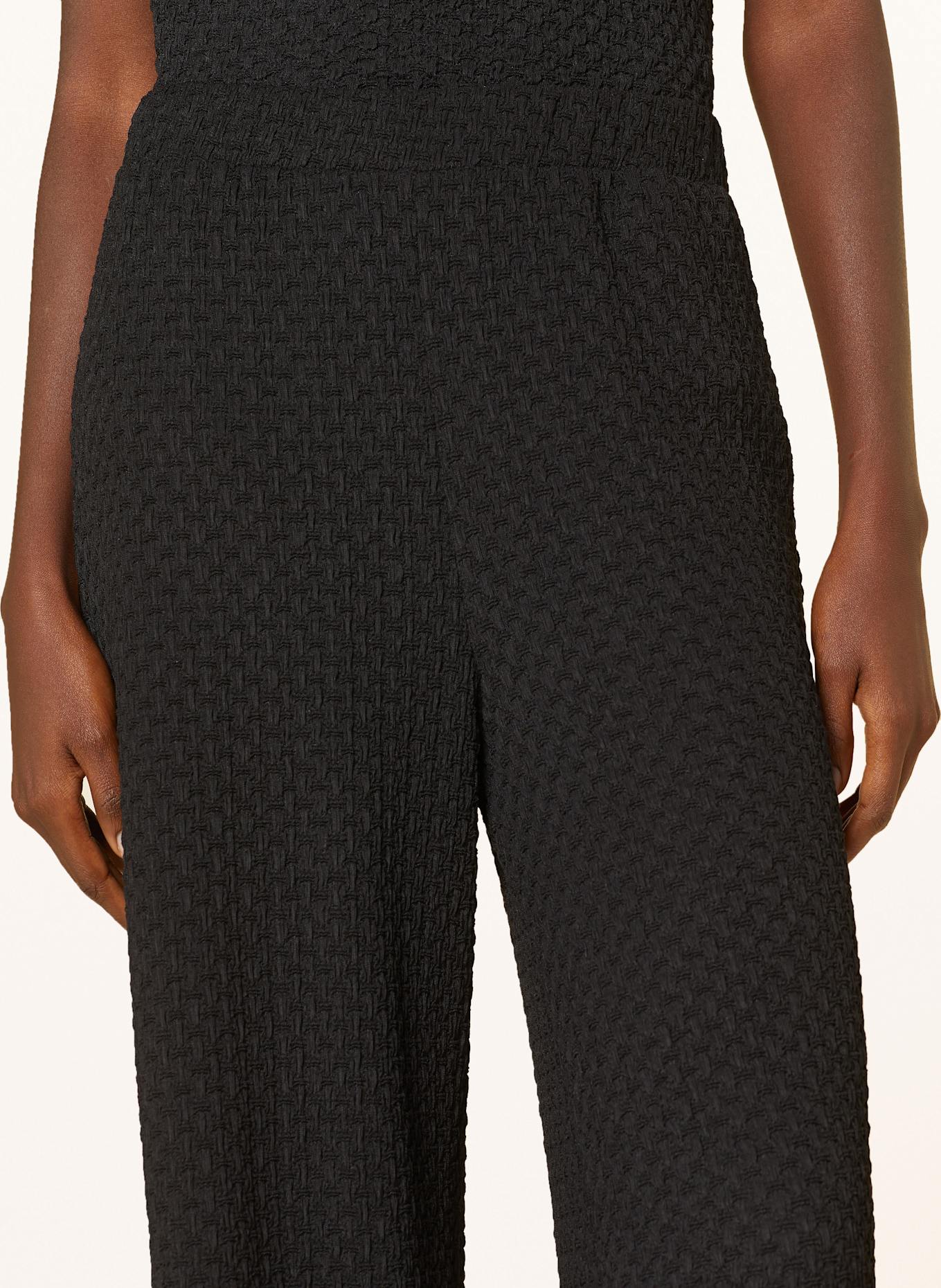 s.Oliver BLACK LABEL Marlenehose: SCHWARZ