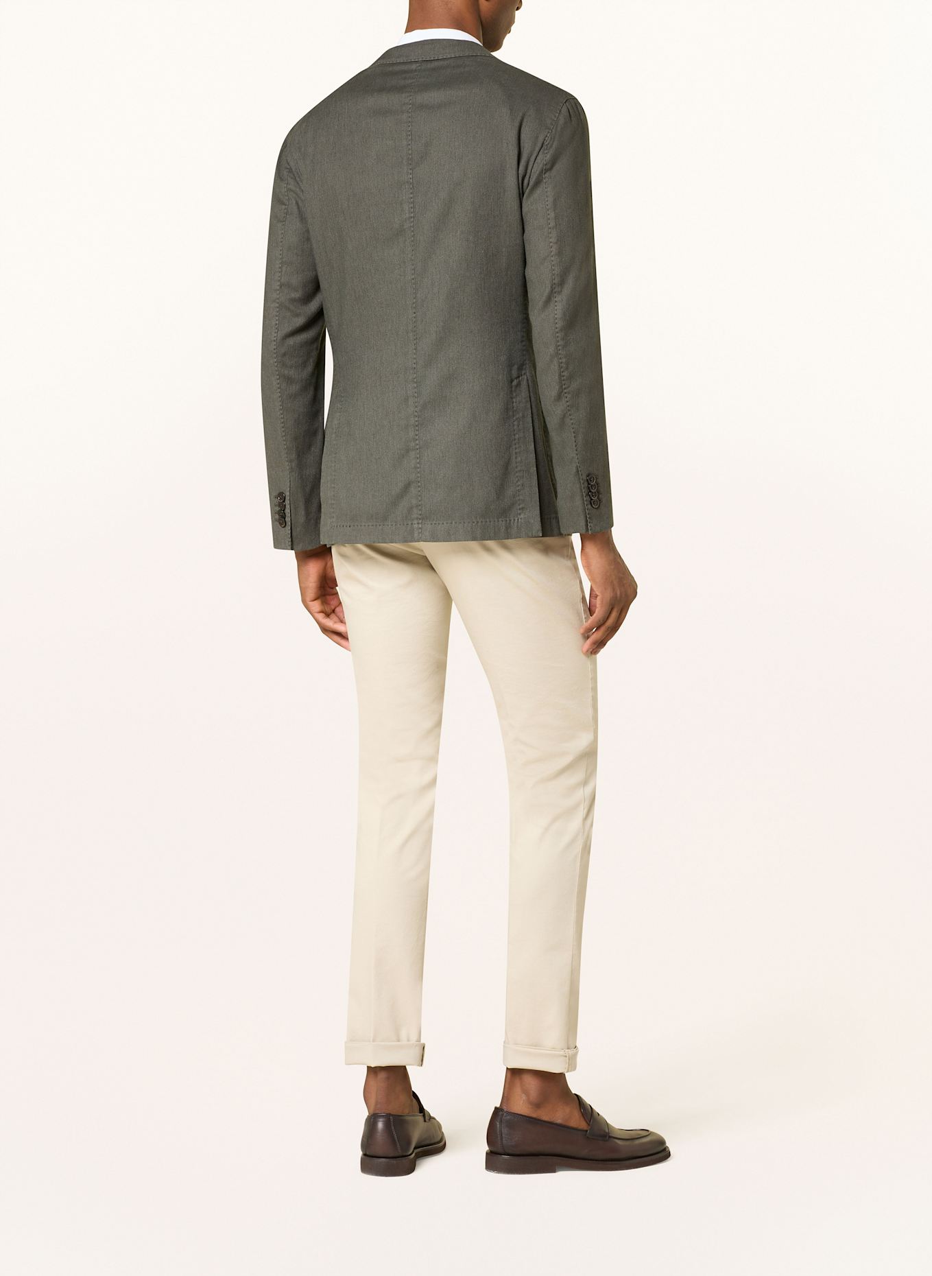 BOGLIOLI Sakko Extra Slim Fit: DUNKELGRAU