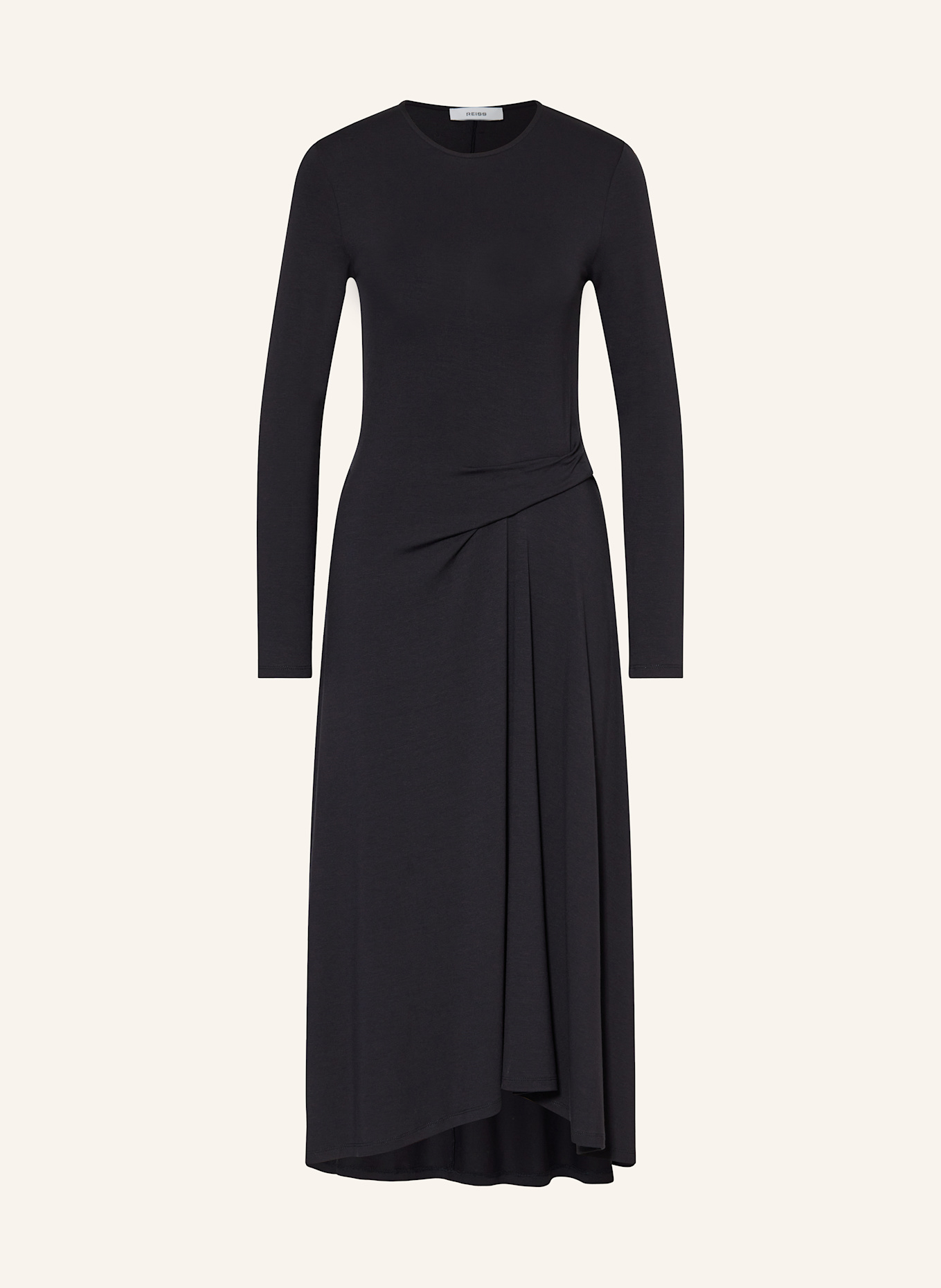REISS Jersey dress: DARK BLUE
