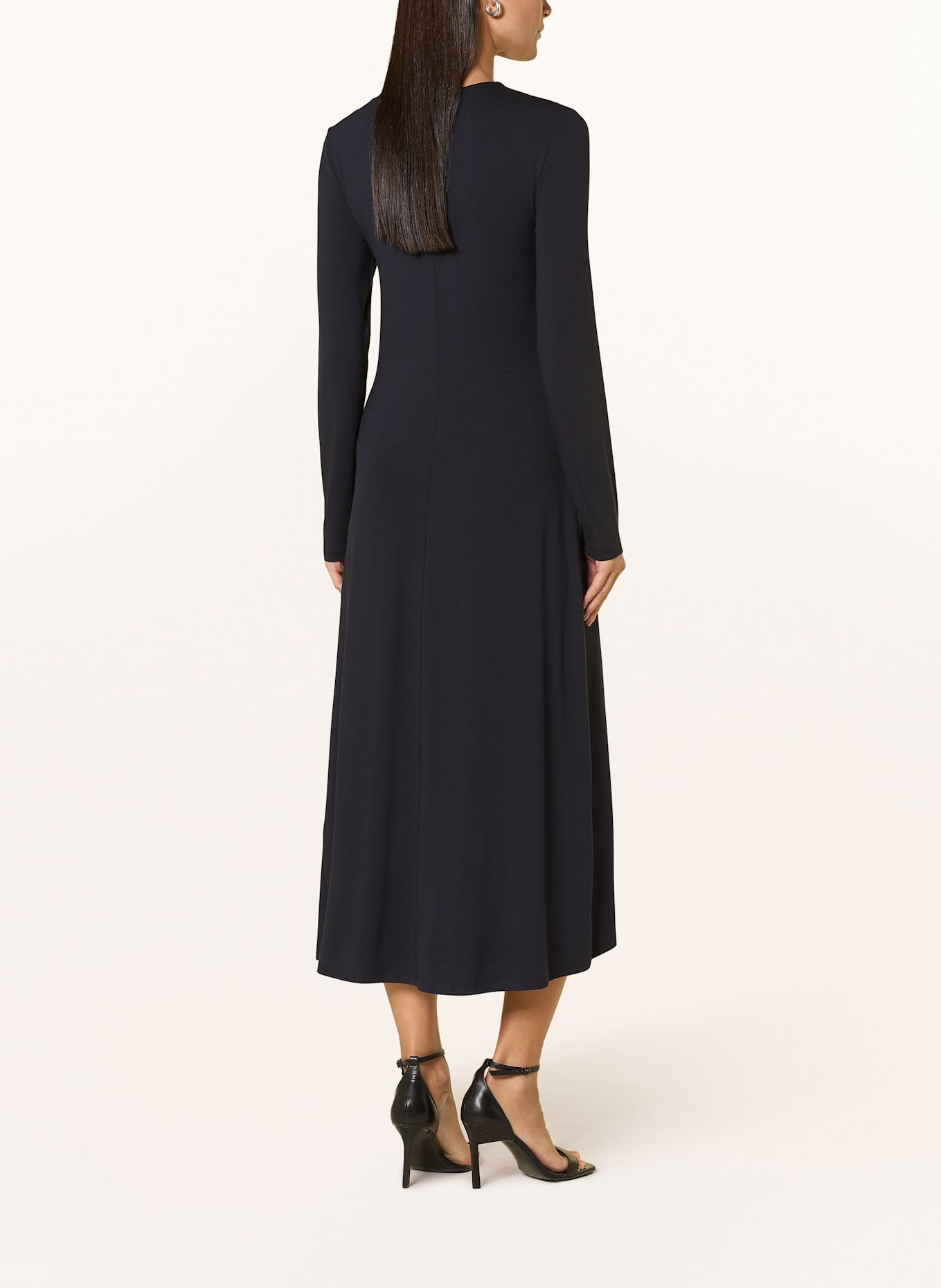 REISS Jersey dress: DARK BLUE