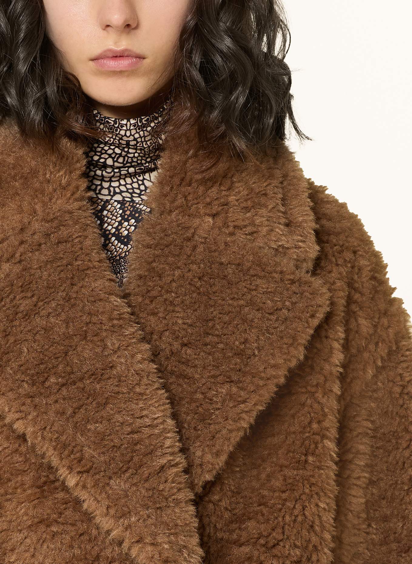 REISS Teddyfell-Mantel DARLA, Farbe: BRAUN (Bild 4)