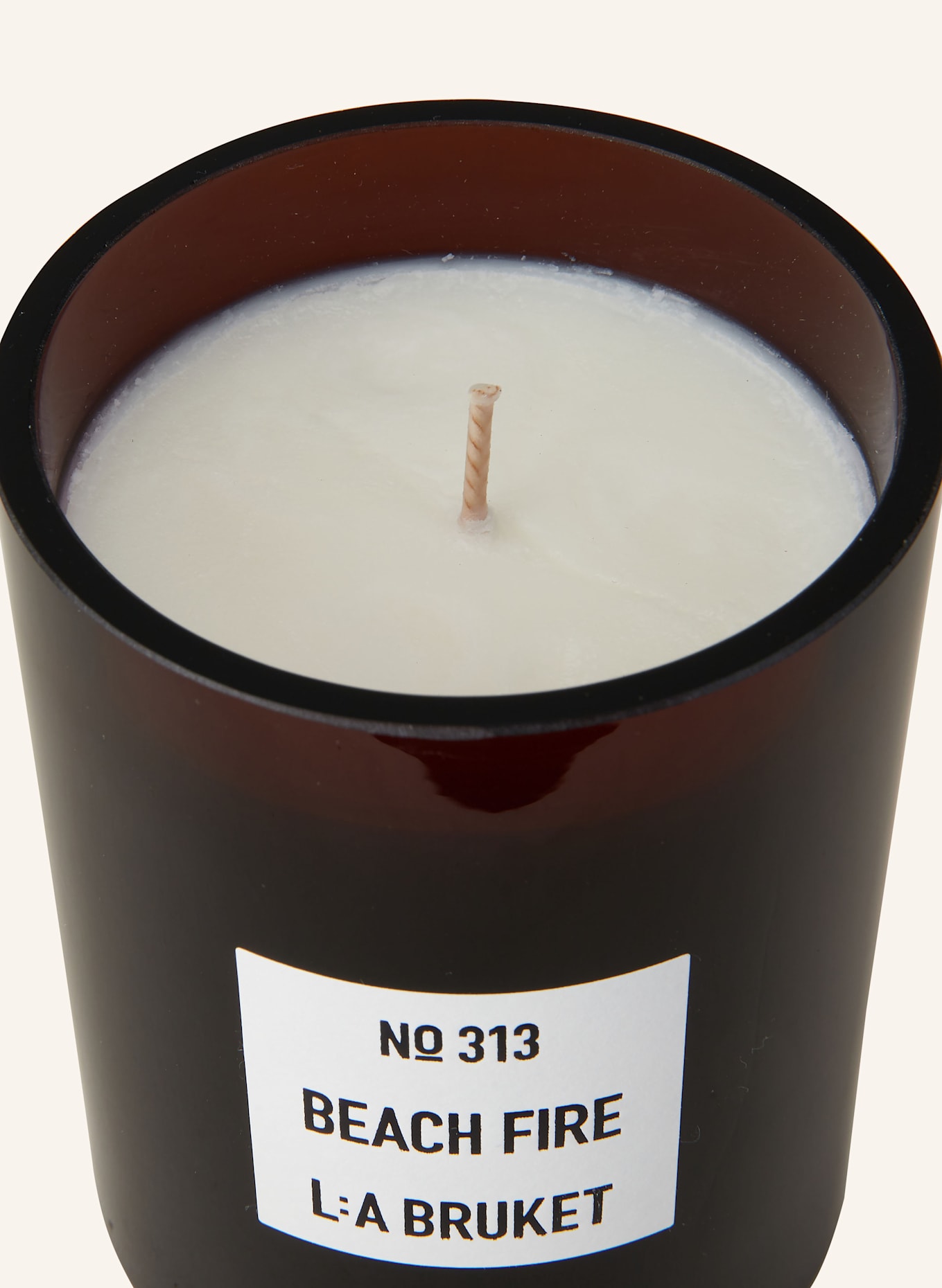 L:A BRUKET Duftkerze BEACH FIRE: BRAUN
