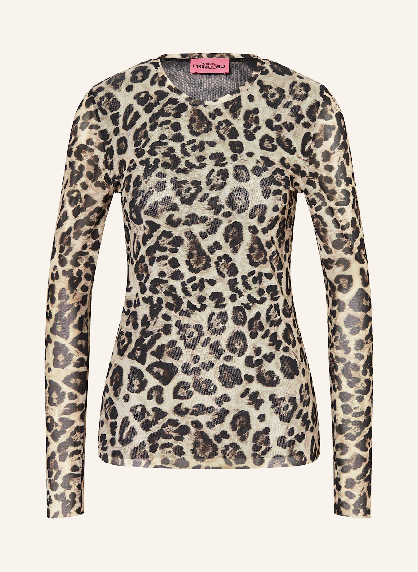 FrogBox casablanca terry track jacket item en maille: BEIGE/ MARRON FONCÉ/ MARRON