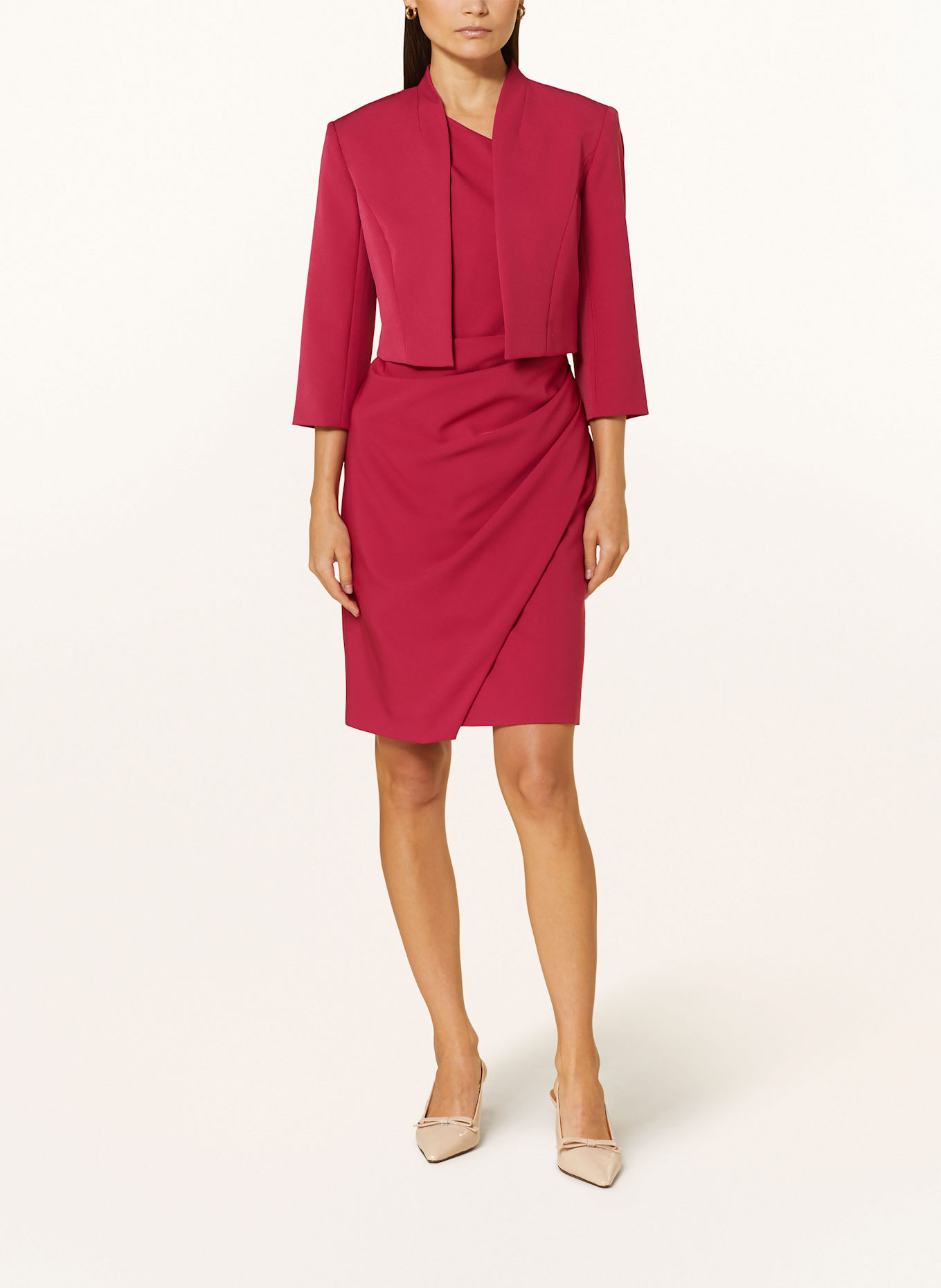 Vera Mont Bolero mit 3/4-Arm: FUCHSIA