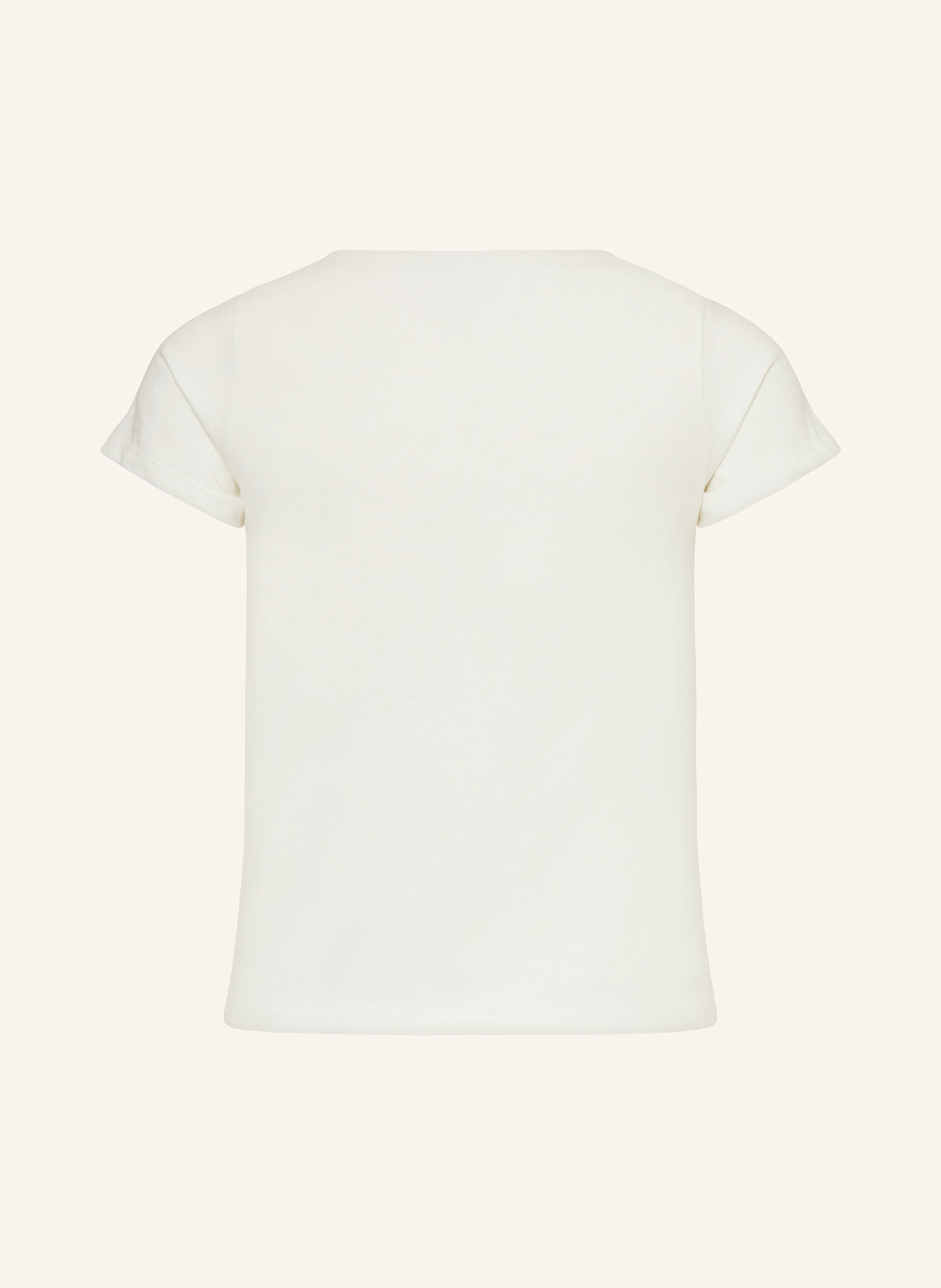 PETIT BATEAU T-Shirt: ECRU / BLAU / ROT