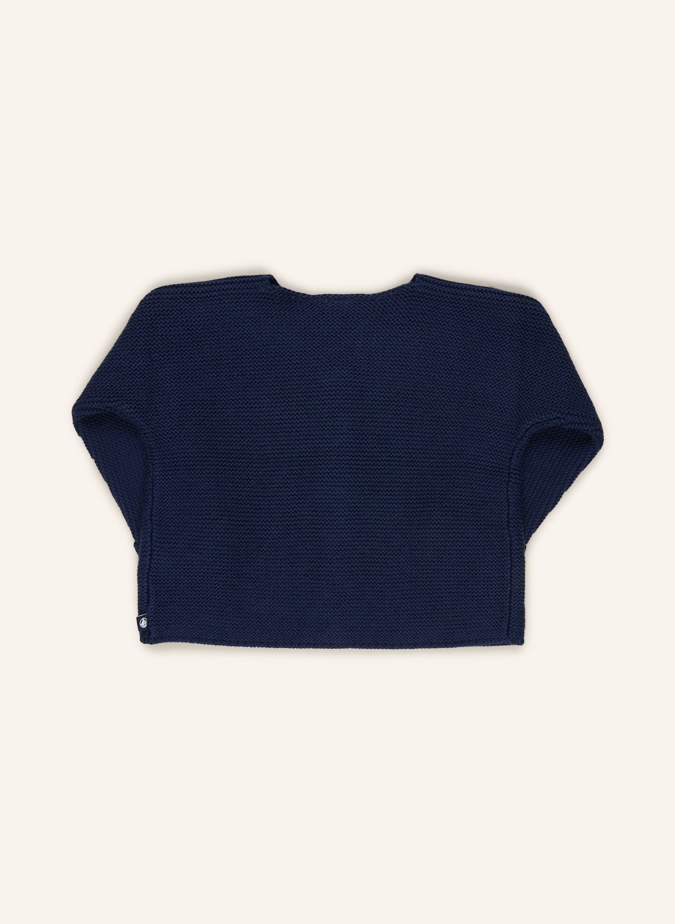 PETIT BATEAU Strickjacke: DUNKELBLAU