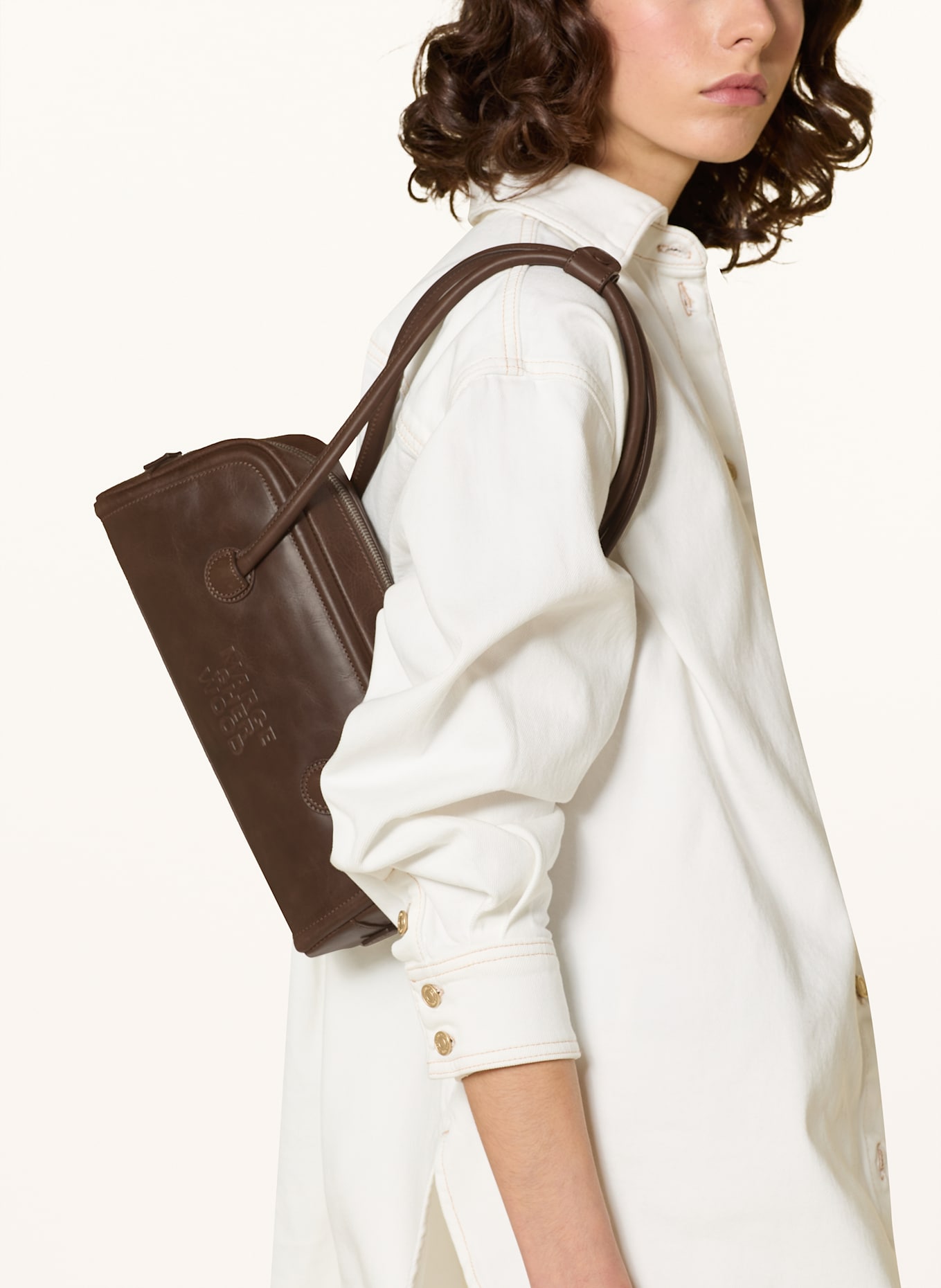 MARGE SHERWOOD Kabelka: HNĚDÁ