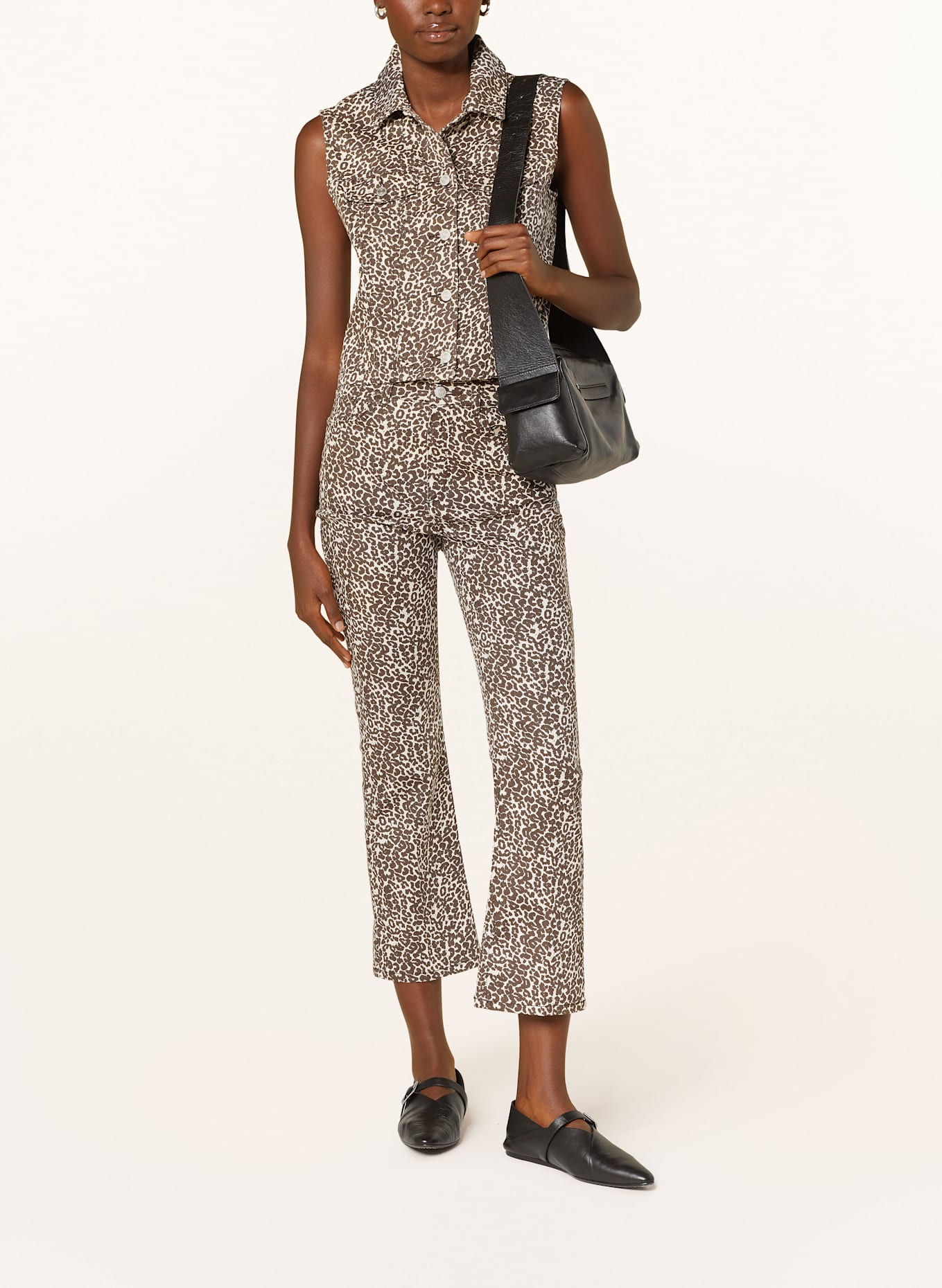 comma casual identity Jeans: ECRU / BRAUN