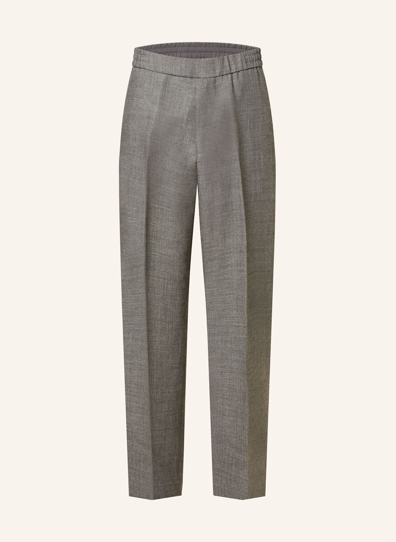 COS Pants in jogger style regular fit: GRAY