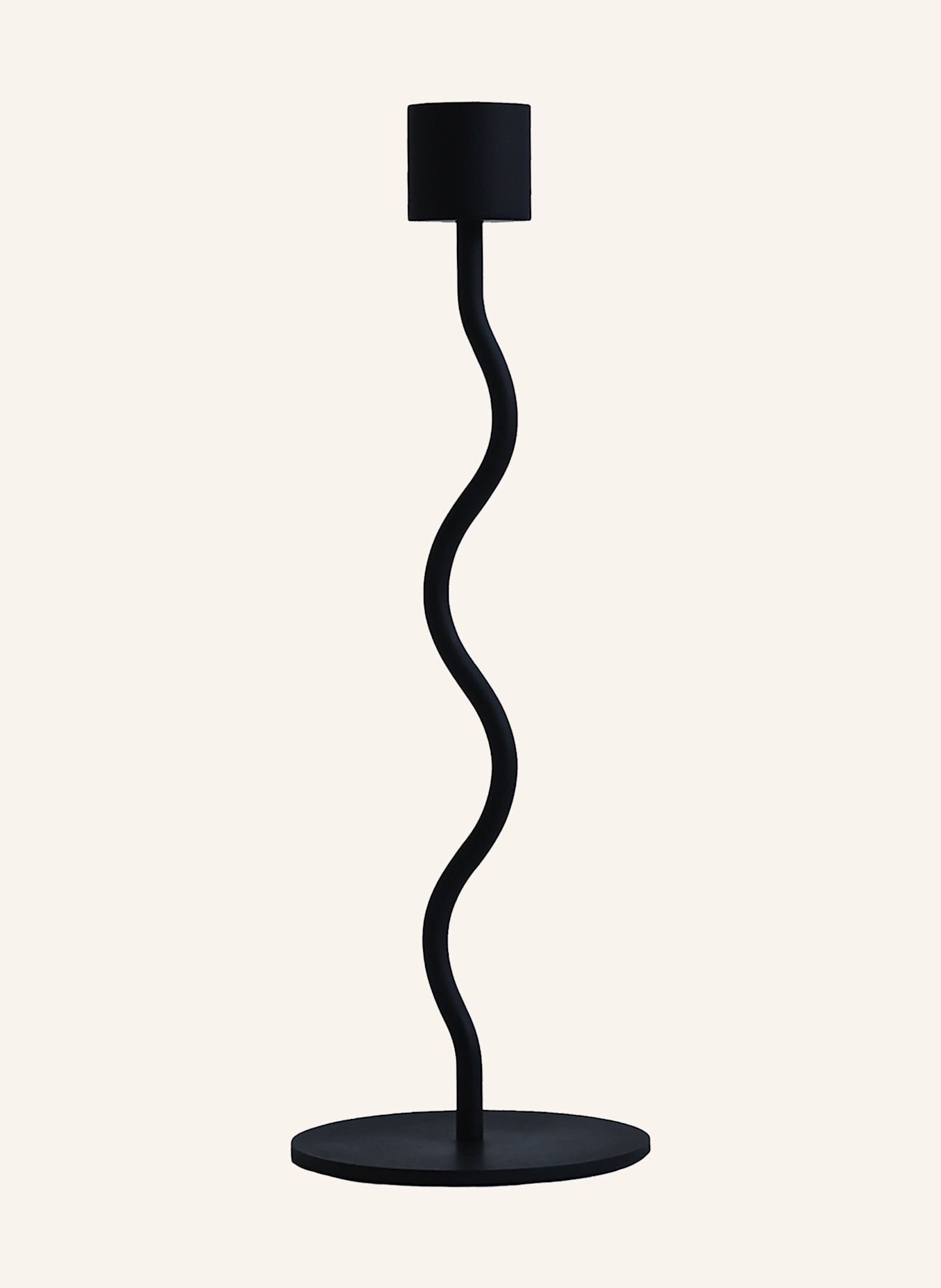 COOEE Design Svícen CURVED: ČERNÁ