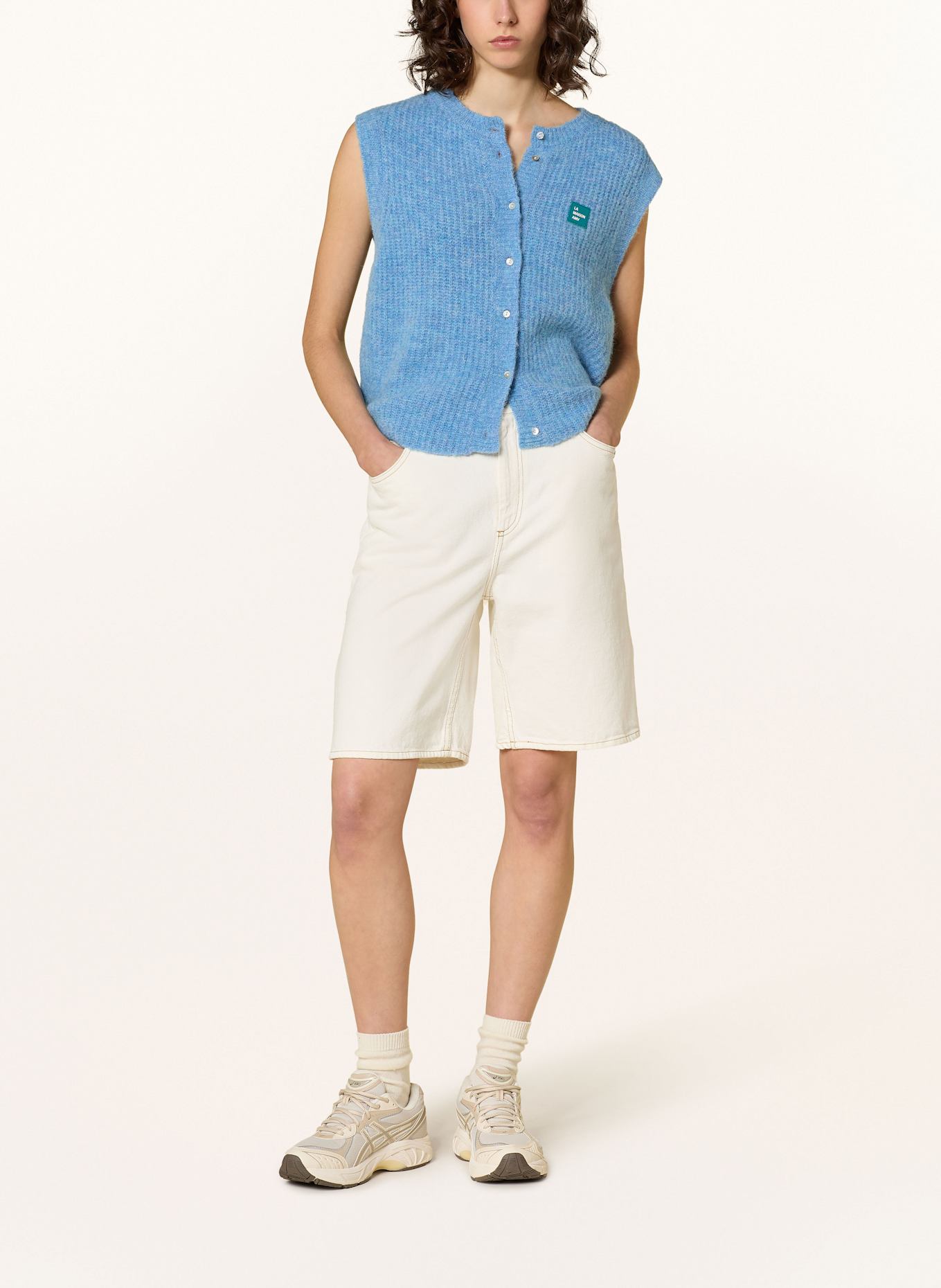 American Vintage Pullunder KNITVEST: HELLBLAU