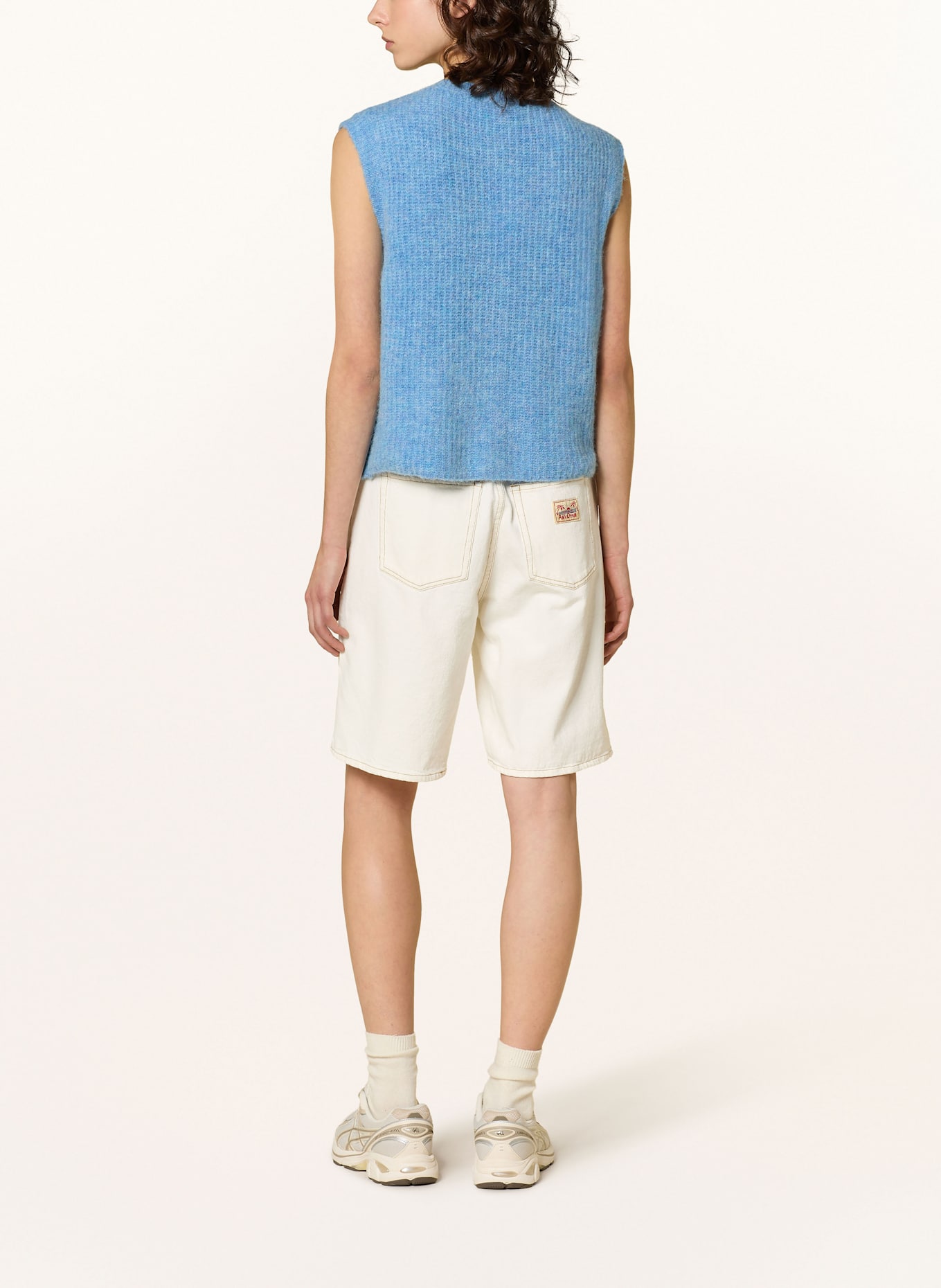 American Vintage Pullunder KNITVEST: HELLBLAU