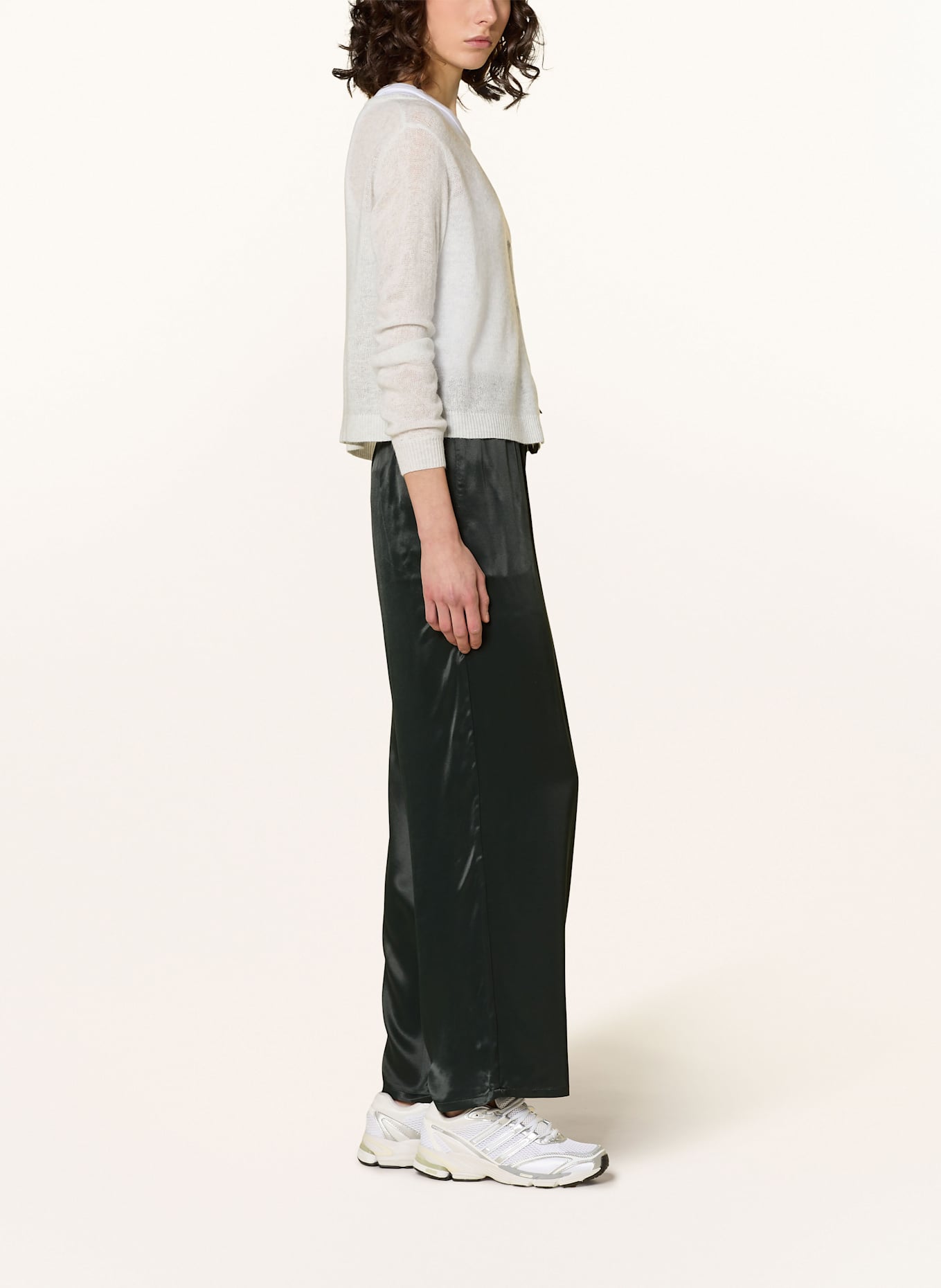 American Vintage Satinhose UNYL: SCHWARZ