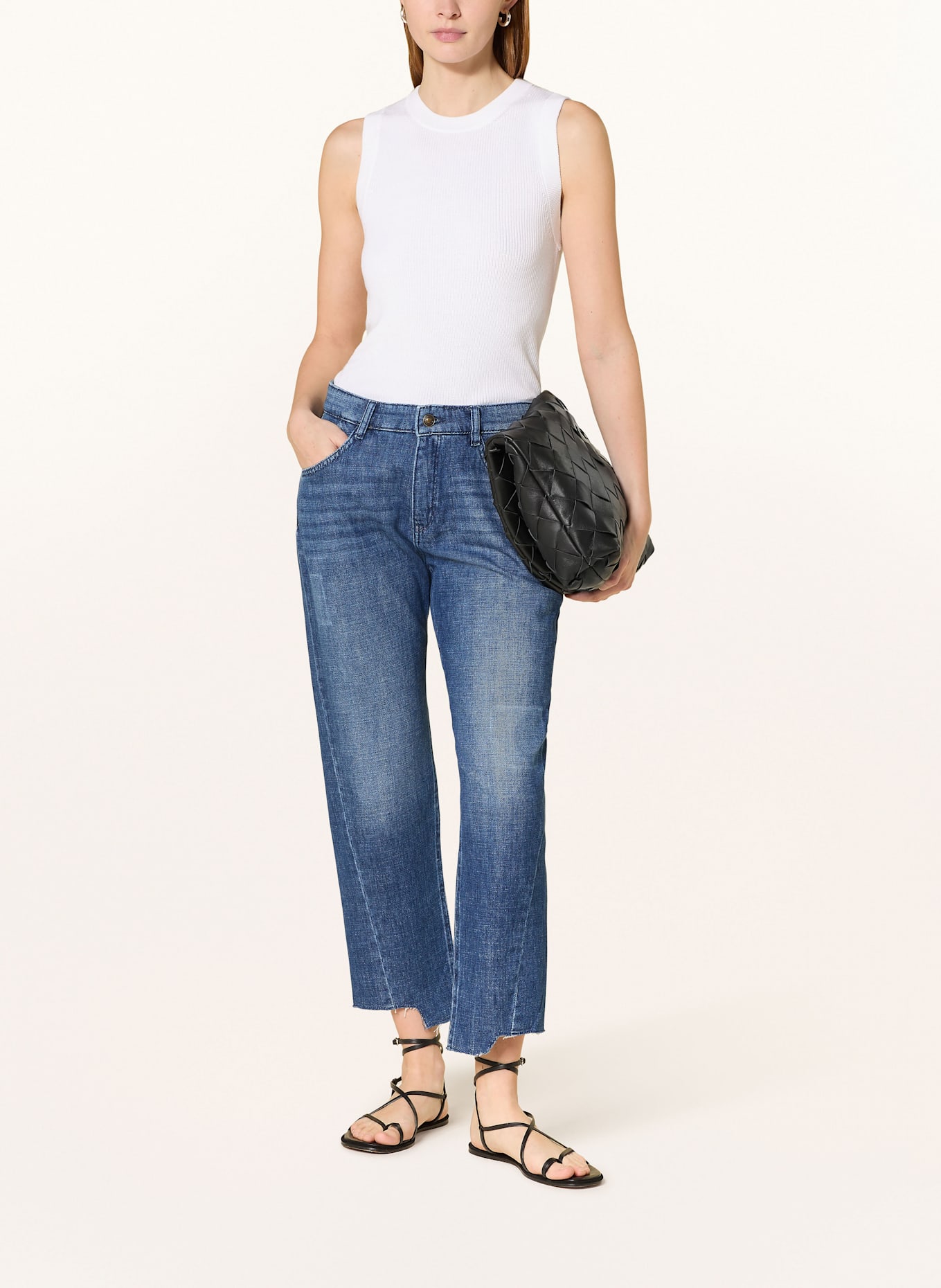 MAC Jeans ALEKSA: D802 fancy marine blue wash