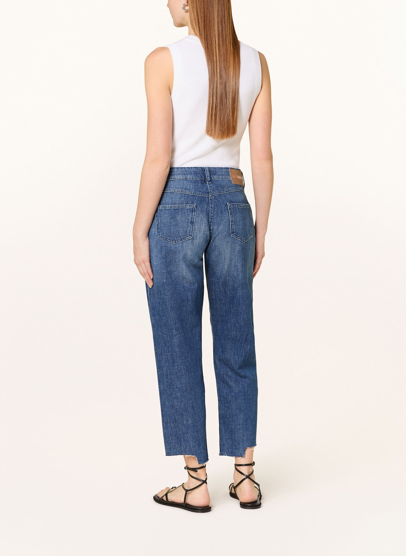 MAC Jeans ALEKSA: D802 fancy marine blue wash