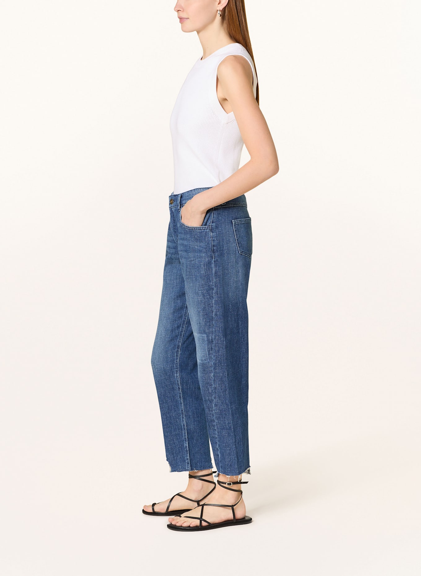 MAC Jeans ALEKSA: D802 fancy marine blue wash