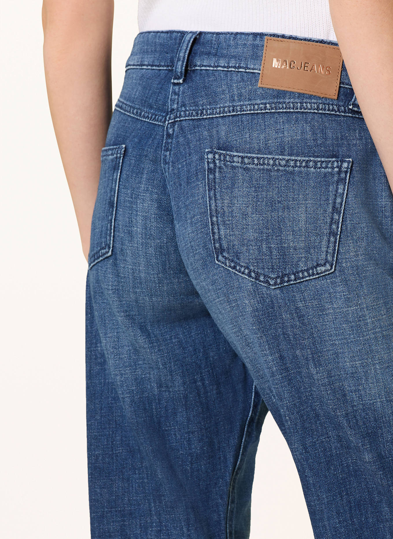 MAC Jeans ALEKSA: D802 fancy marine blue wash