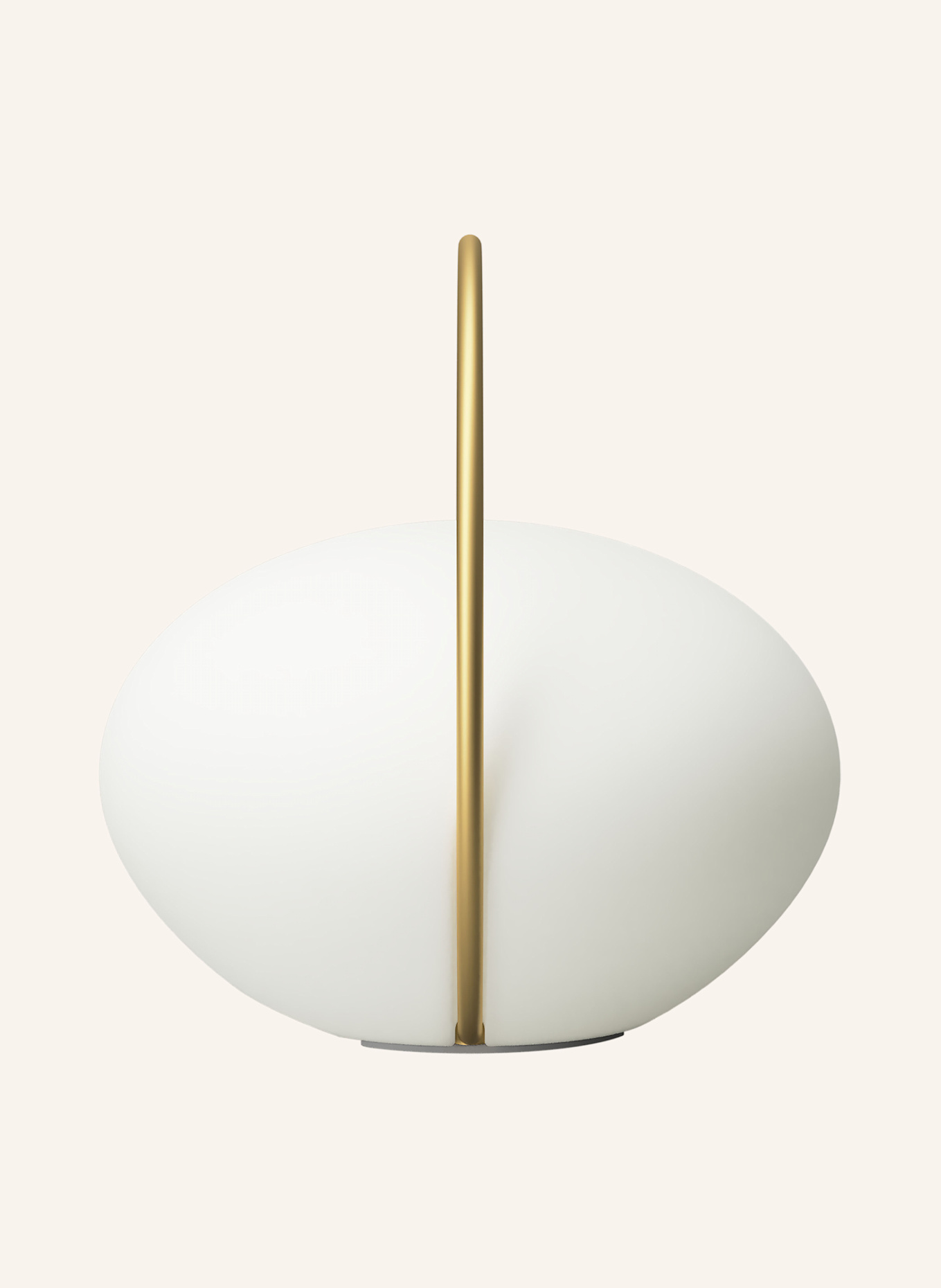UMAGE Tischleuchte ORBIT: WEISS / GOLD