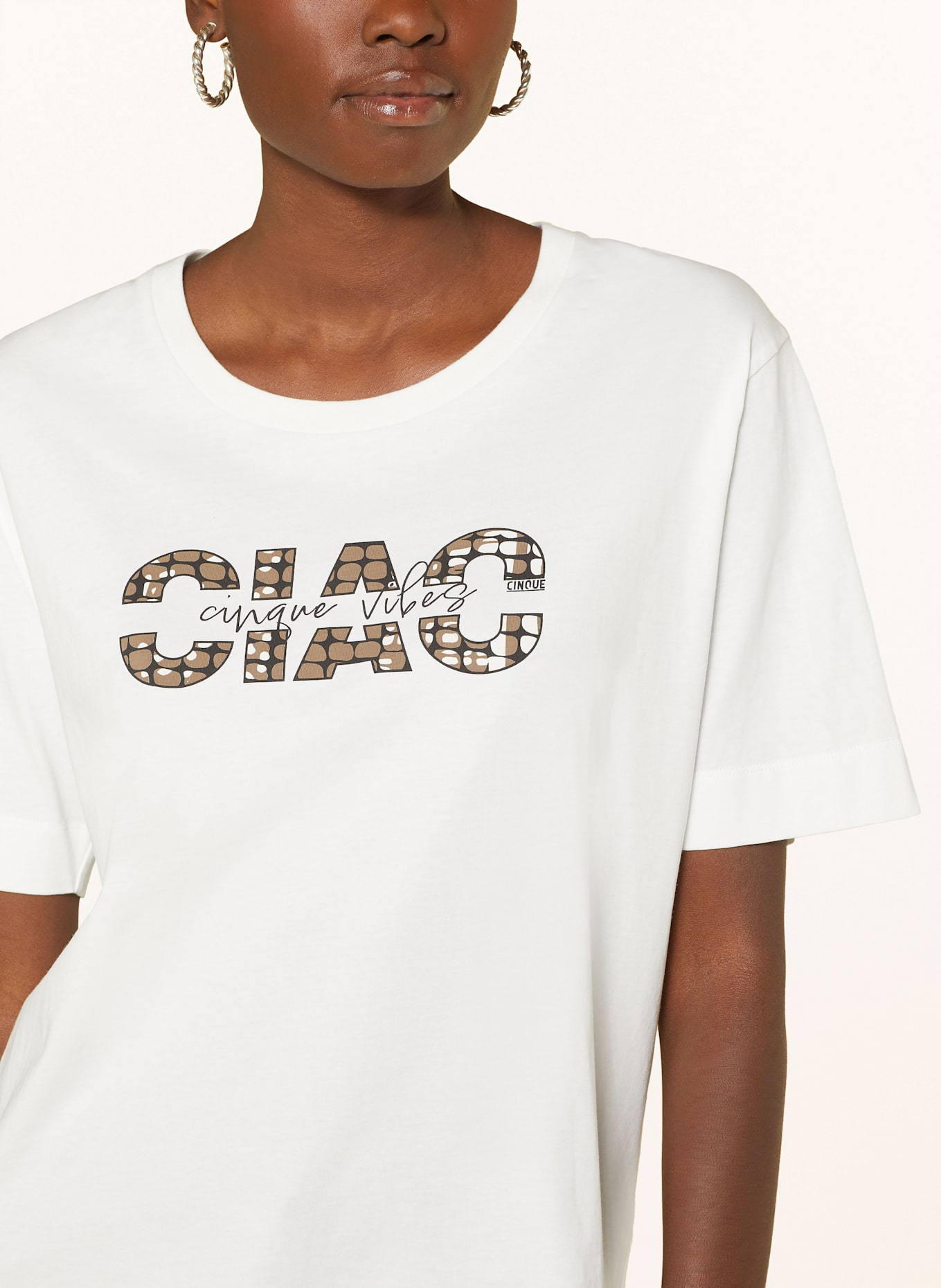 CINQUE T-Shirt CILINDA: WEISS