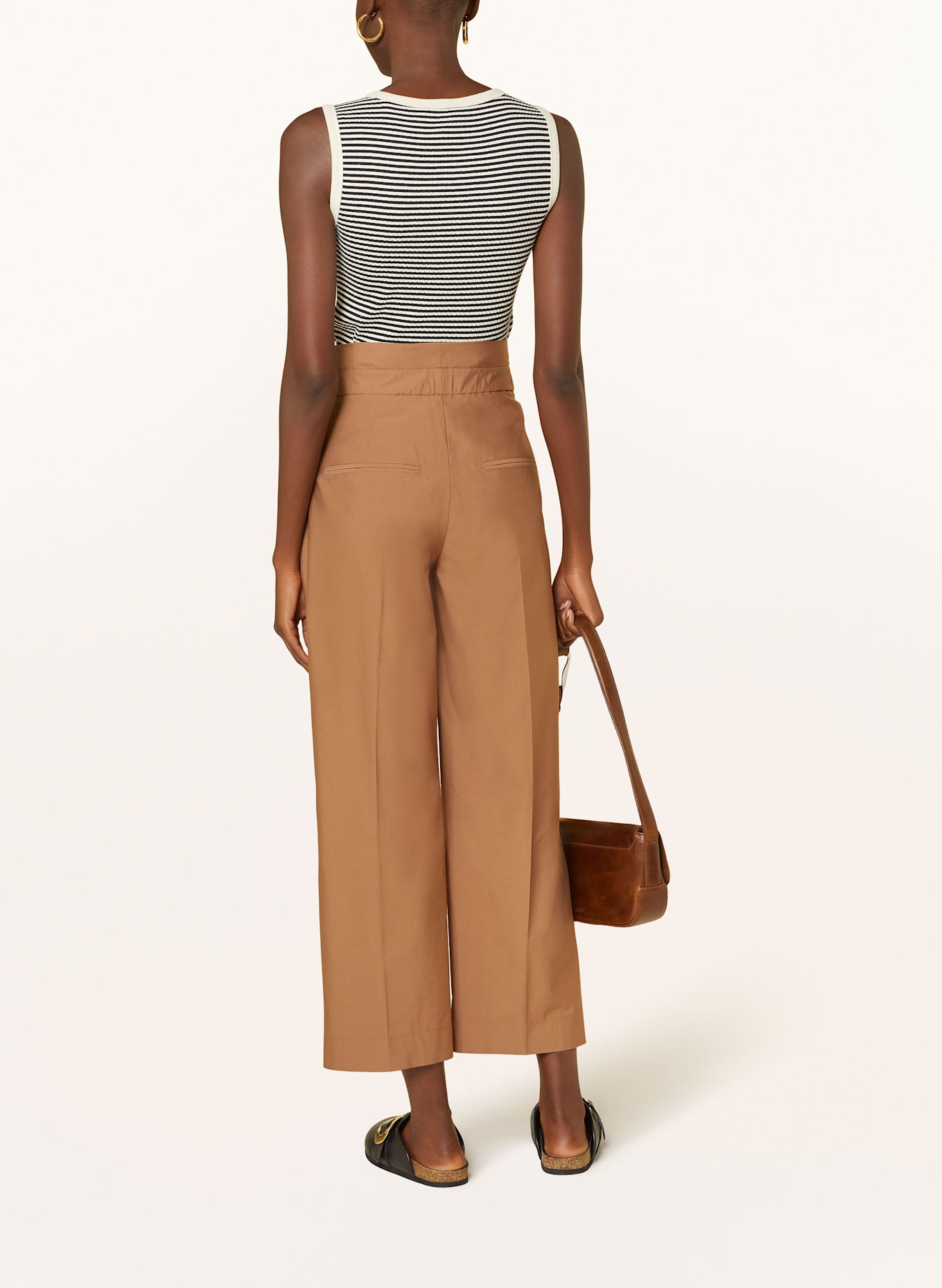 CINQUE 7/8-Hose CISONJA: BRAUN